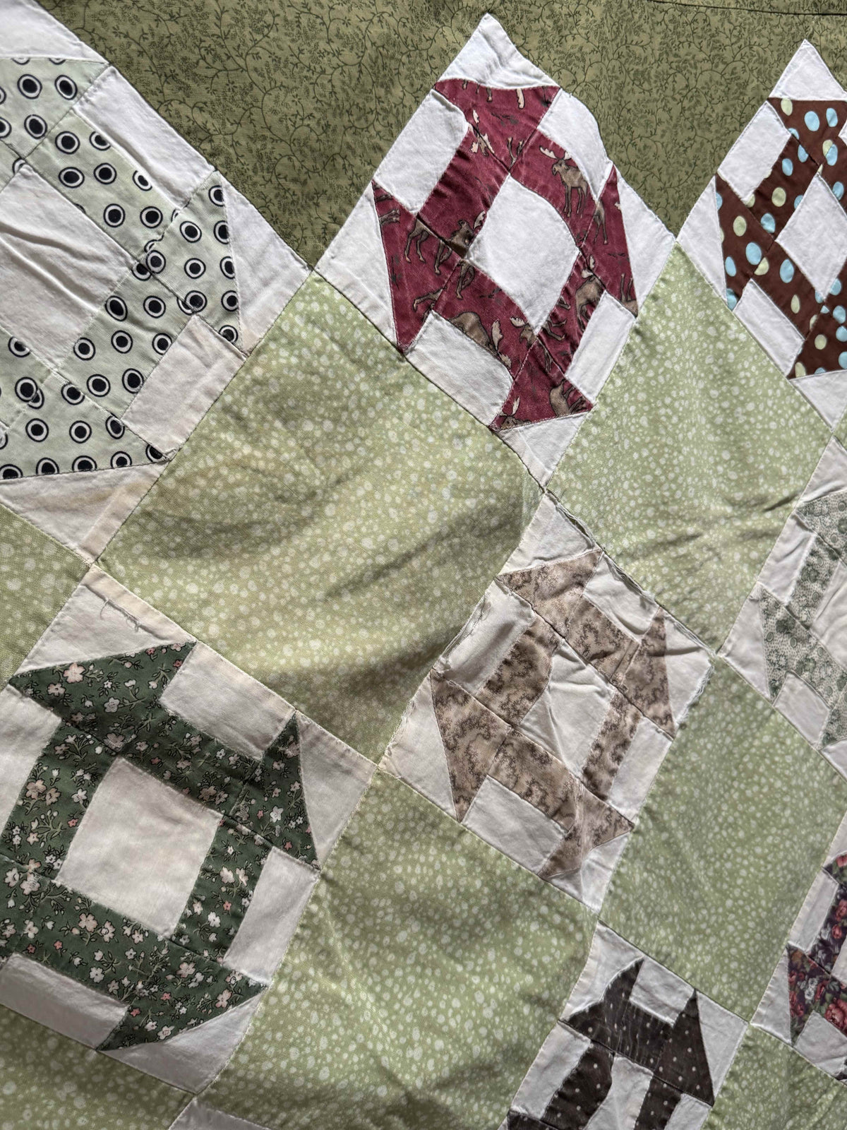 Vintage Quilt Churn Dash