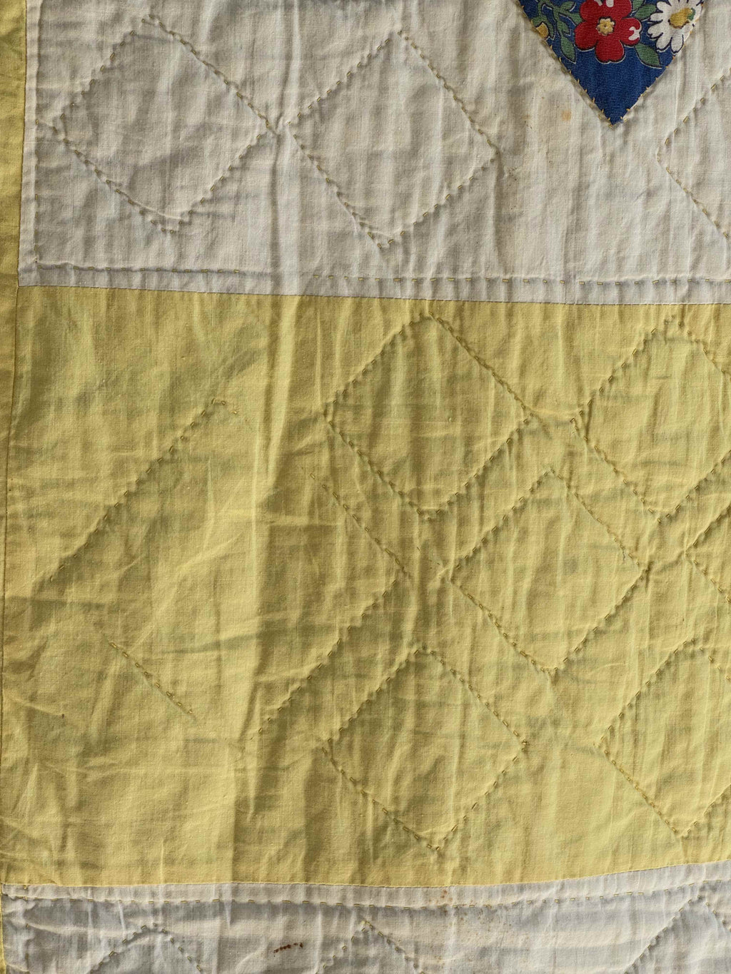 Vintage Quilt Dresden Plate Variation
