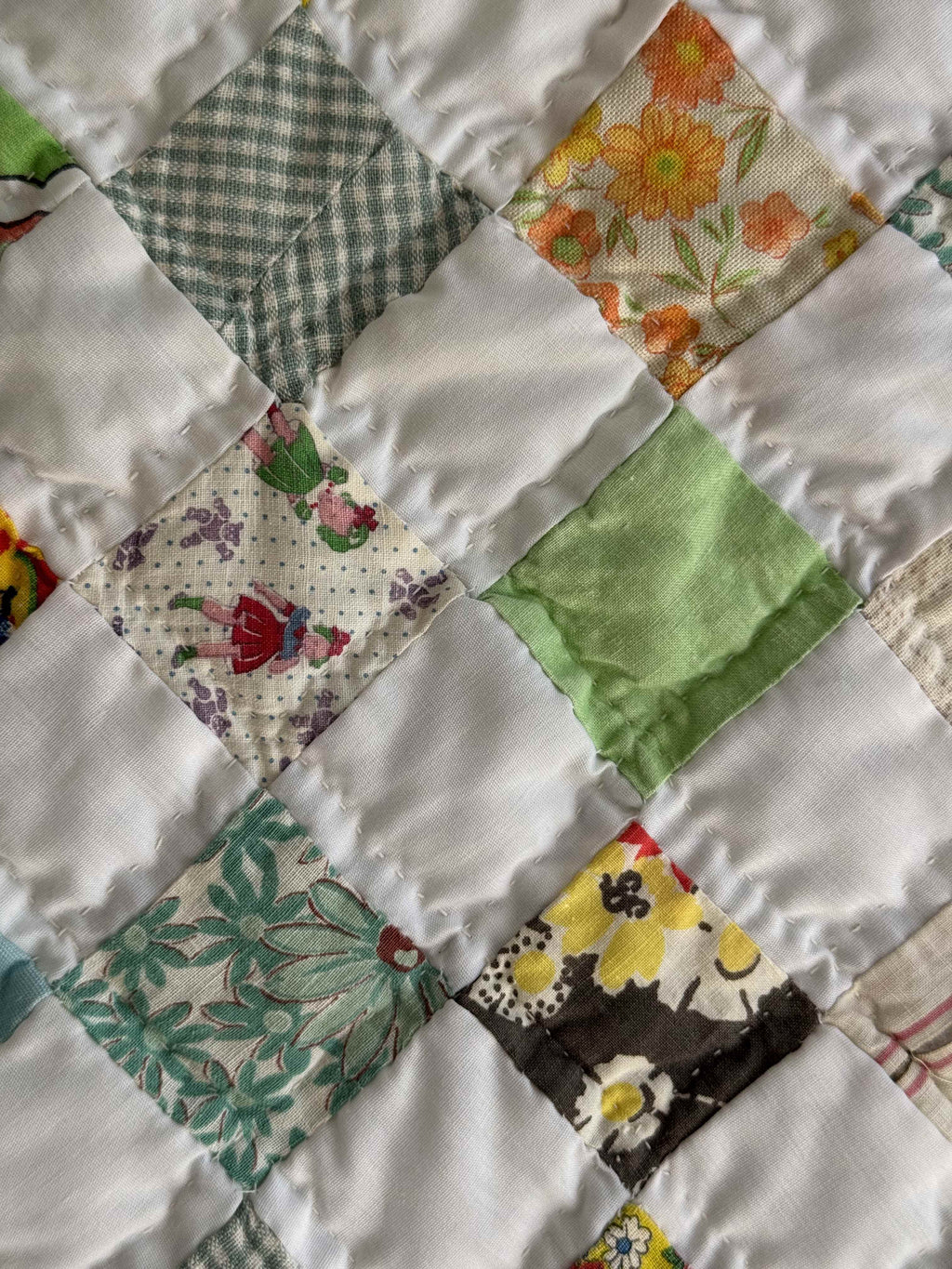 **SOLD Vintage Quilt Checkered Board SOLD**
