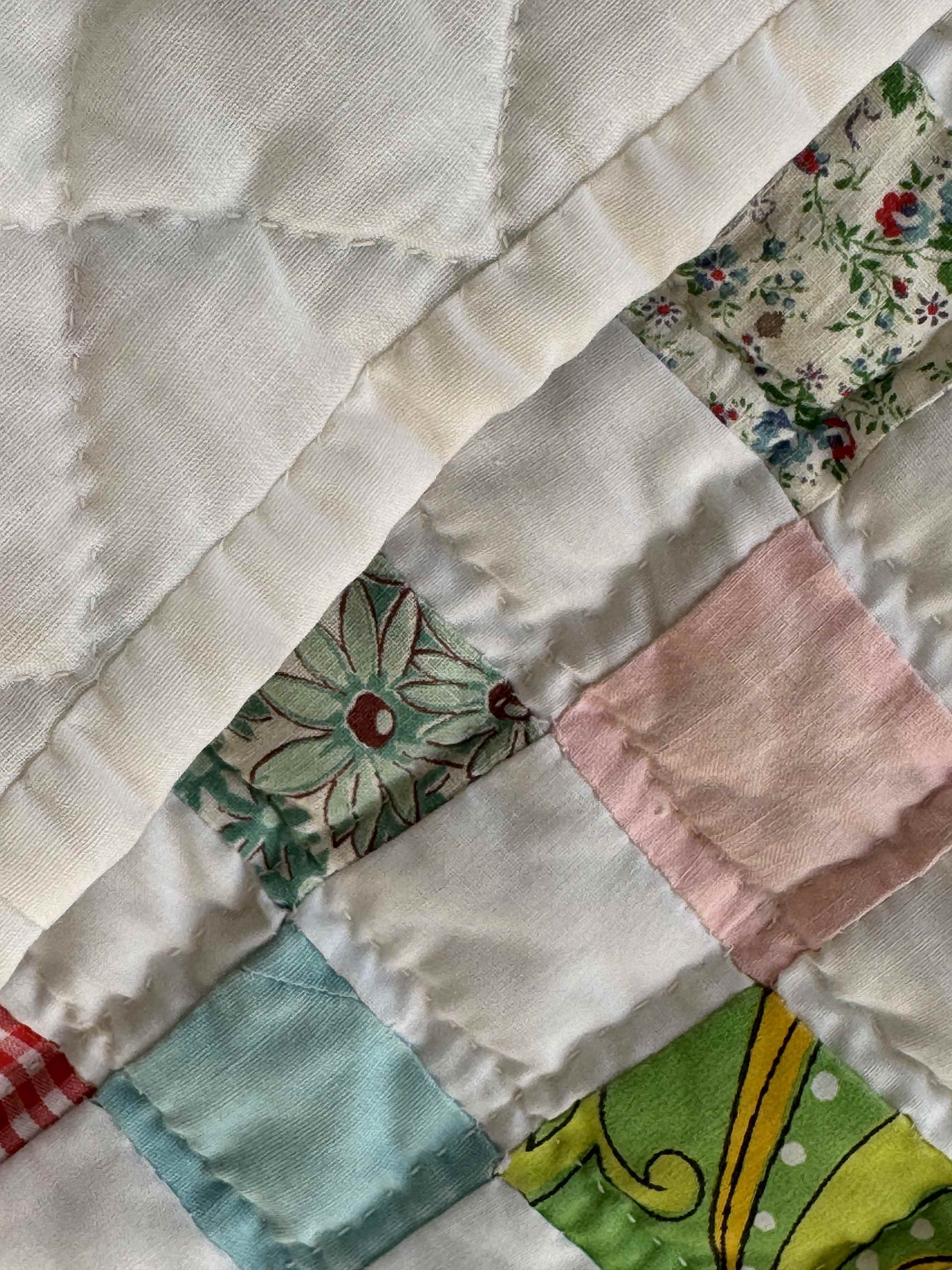 **SOLD Vintage Quilt Checkered Board SOLD**