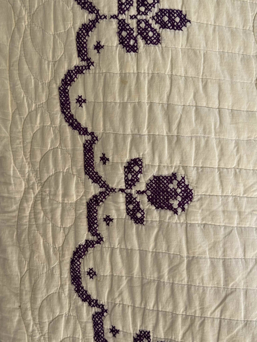 Vintage Quilt Spanish Rose Cross Stitch Kit