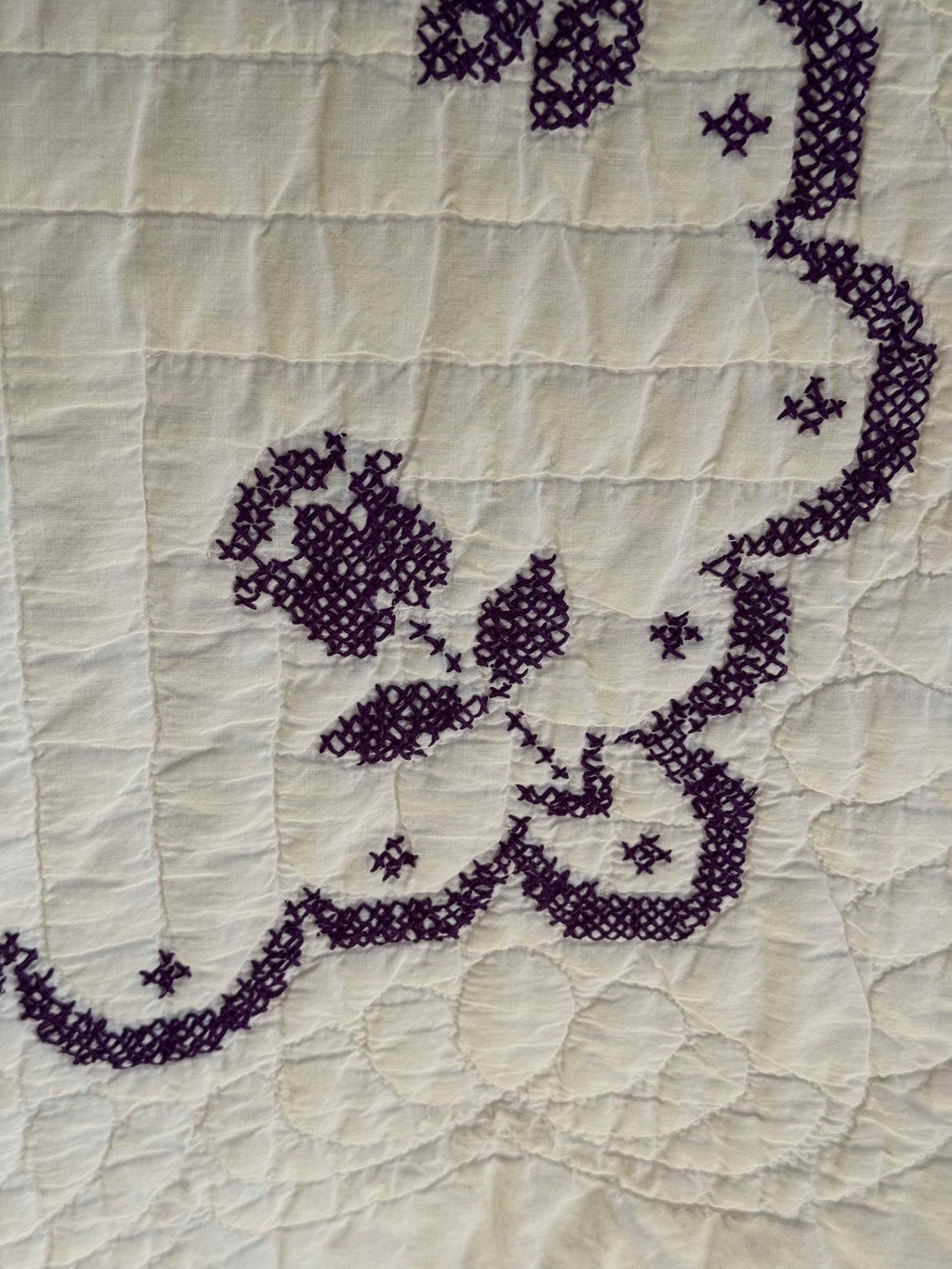 Vintage Quilt Spanish Rose Cross Stitch Kit
