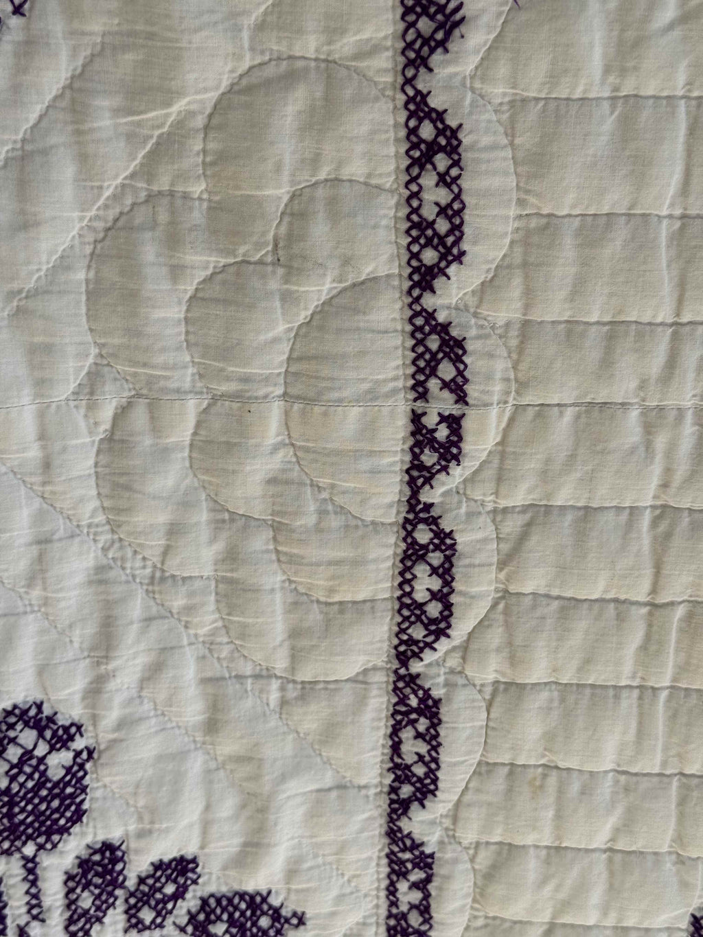Vintage Quilt Spanish Rose Cross Stitch Kit