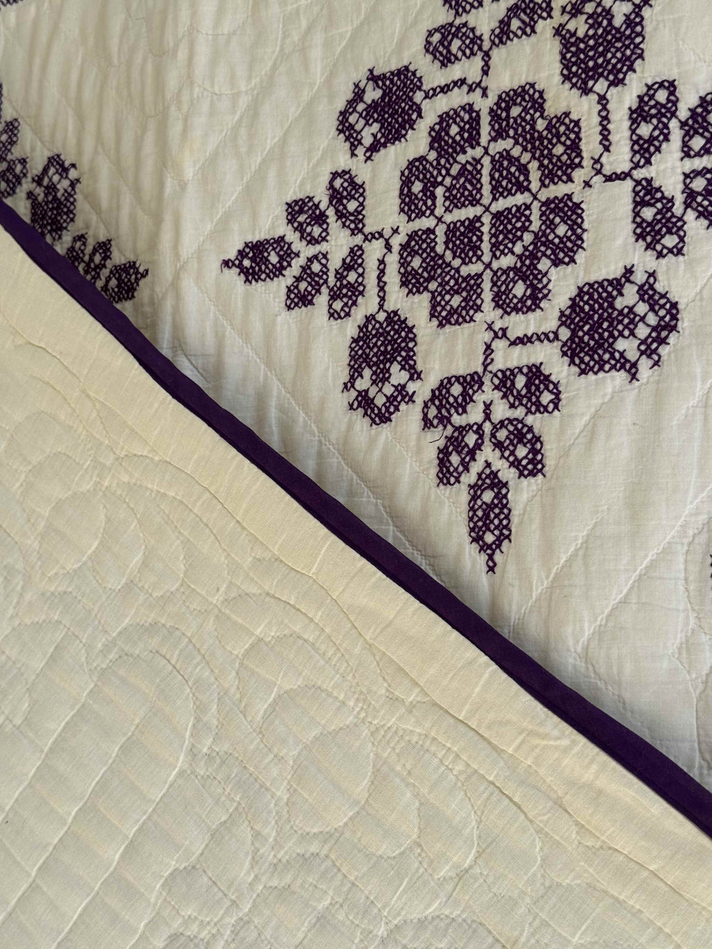 Vintage Quilt Spanish Rose Cross Stitch Kit