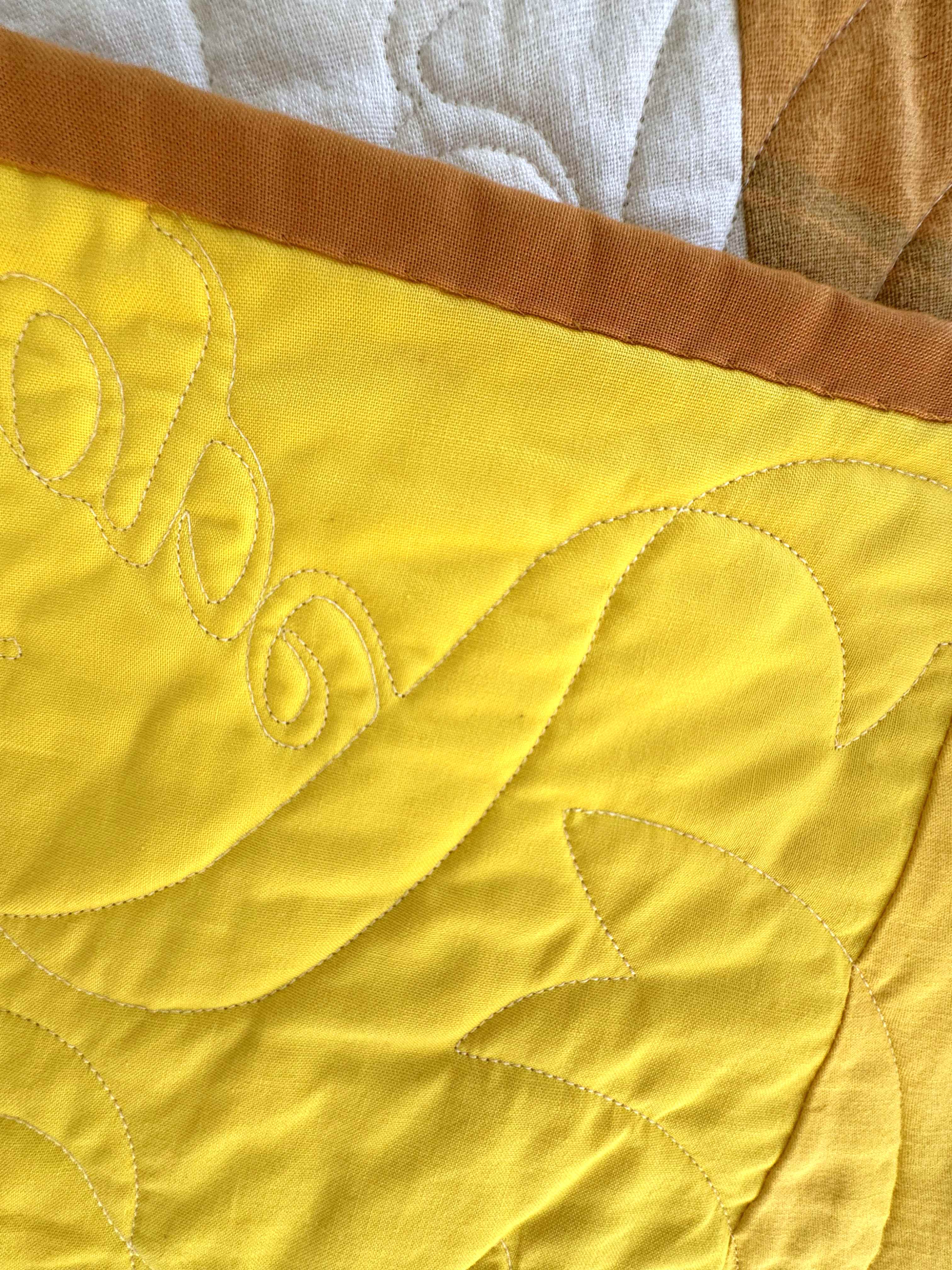 Vintage Quilt Geometric Medallion