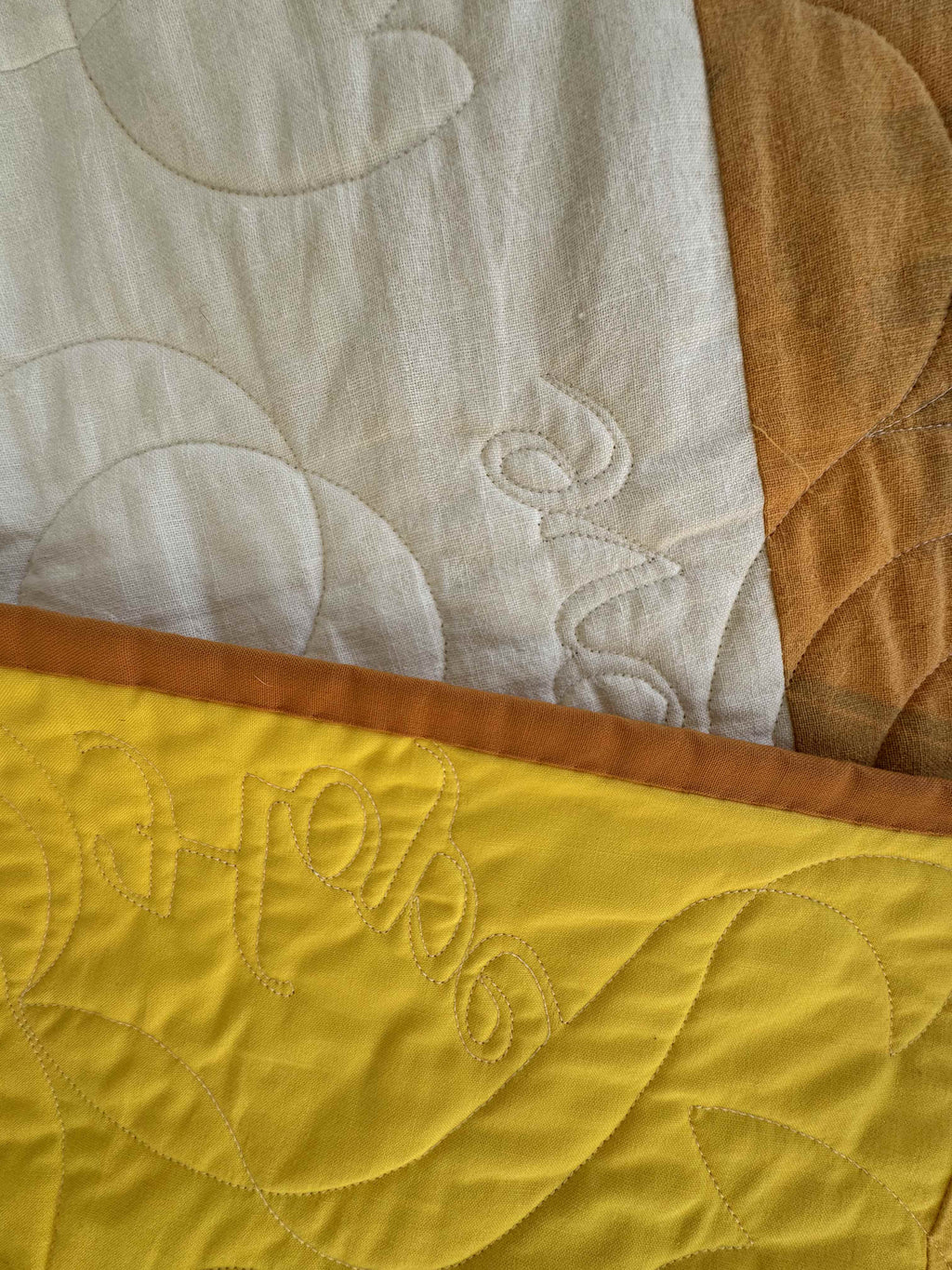 Vintage Quilt Geometric Medallion