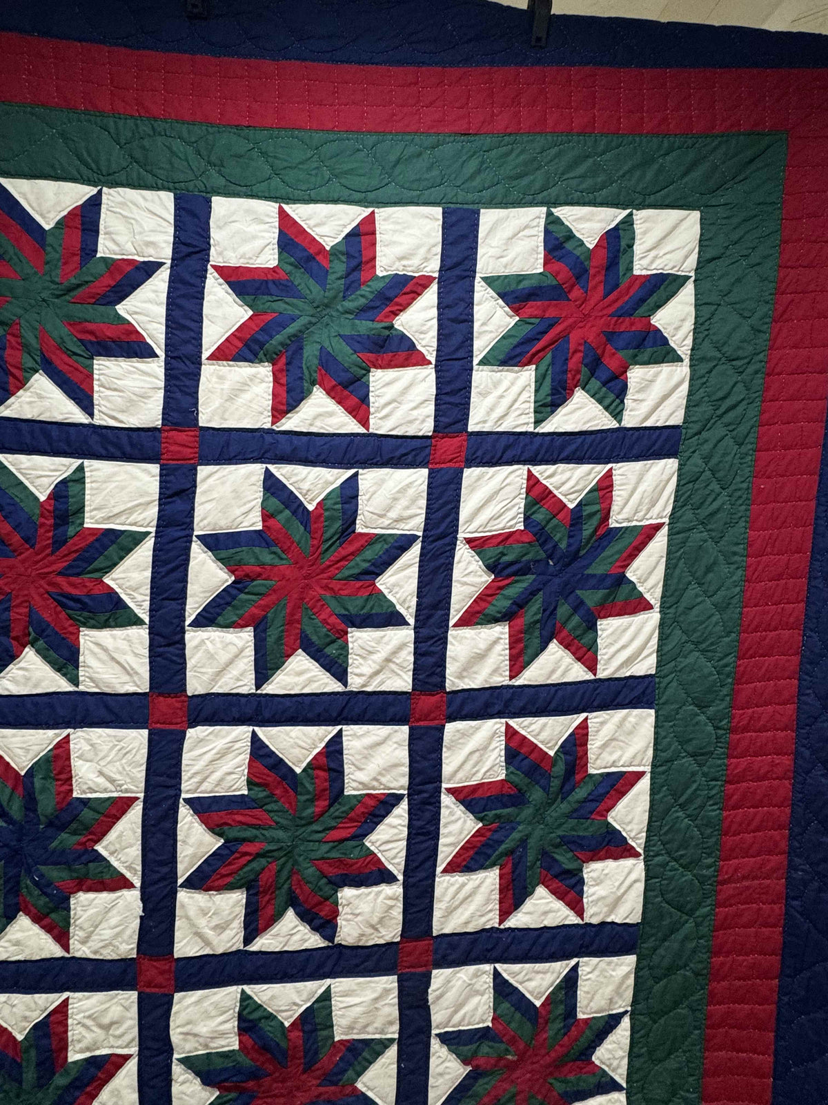 Vintage Quilt Arch Company Stars of Strips