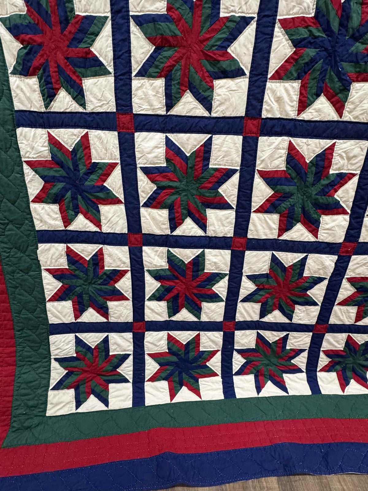 Vintage Quilt Arch Company Stars of Strips