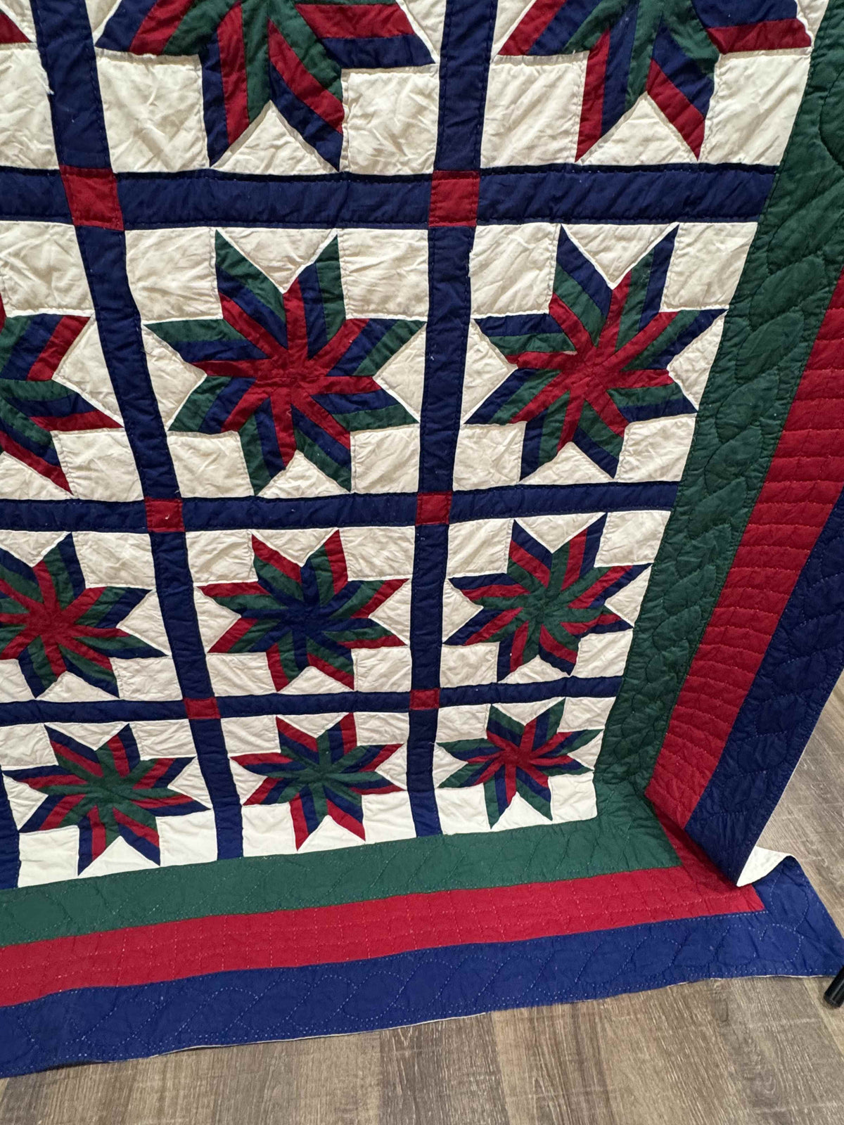 Vintage Quilt Arch Company Stars of Strips