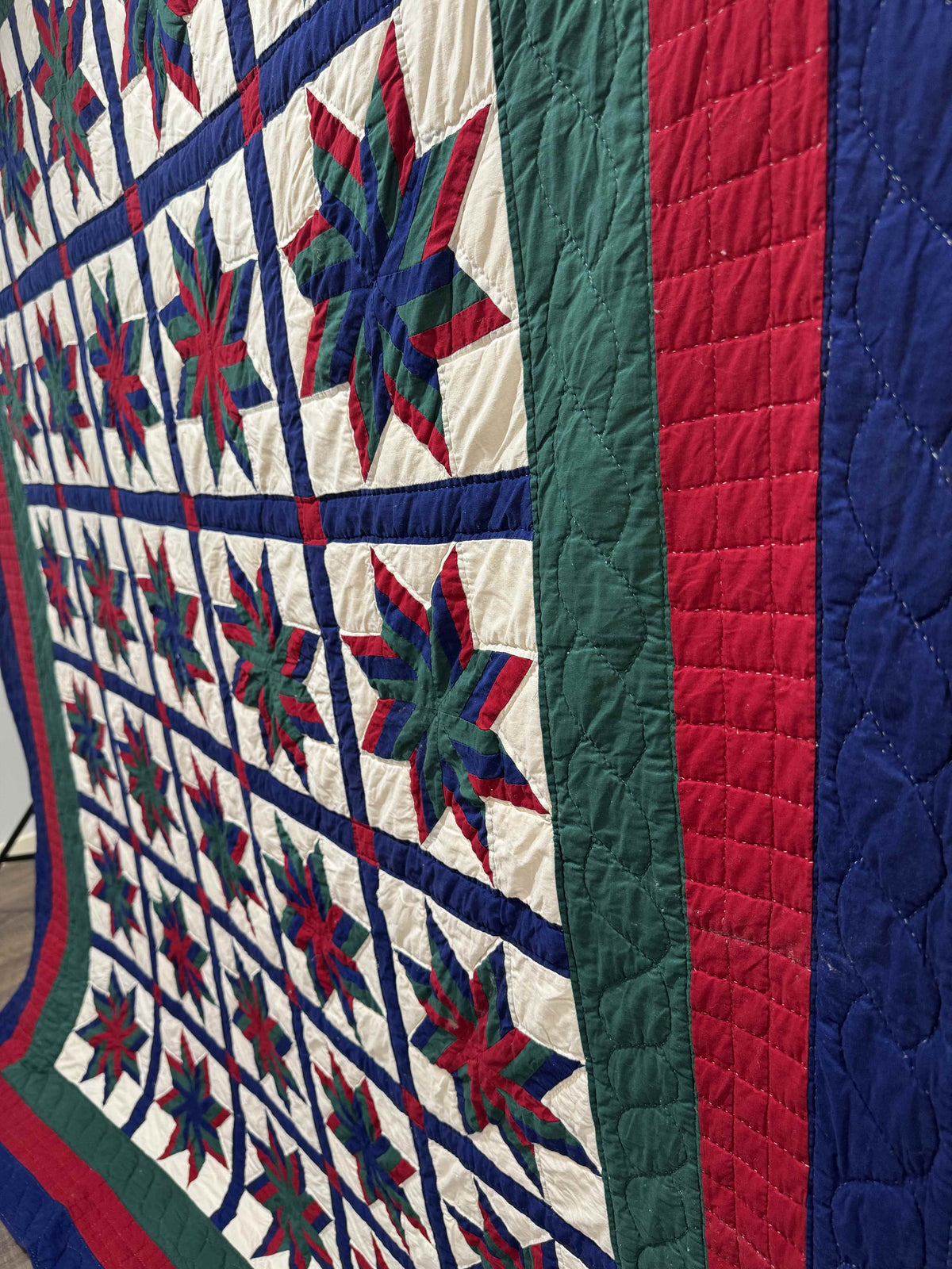 Vintage Quilt Arch Company Stars of Strips