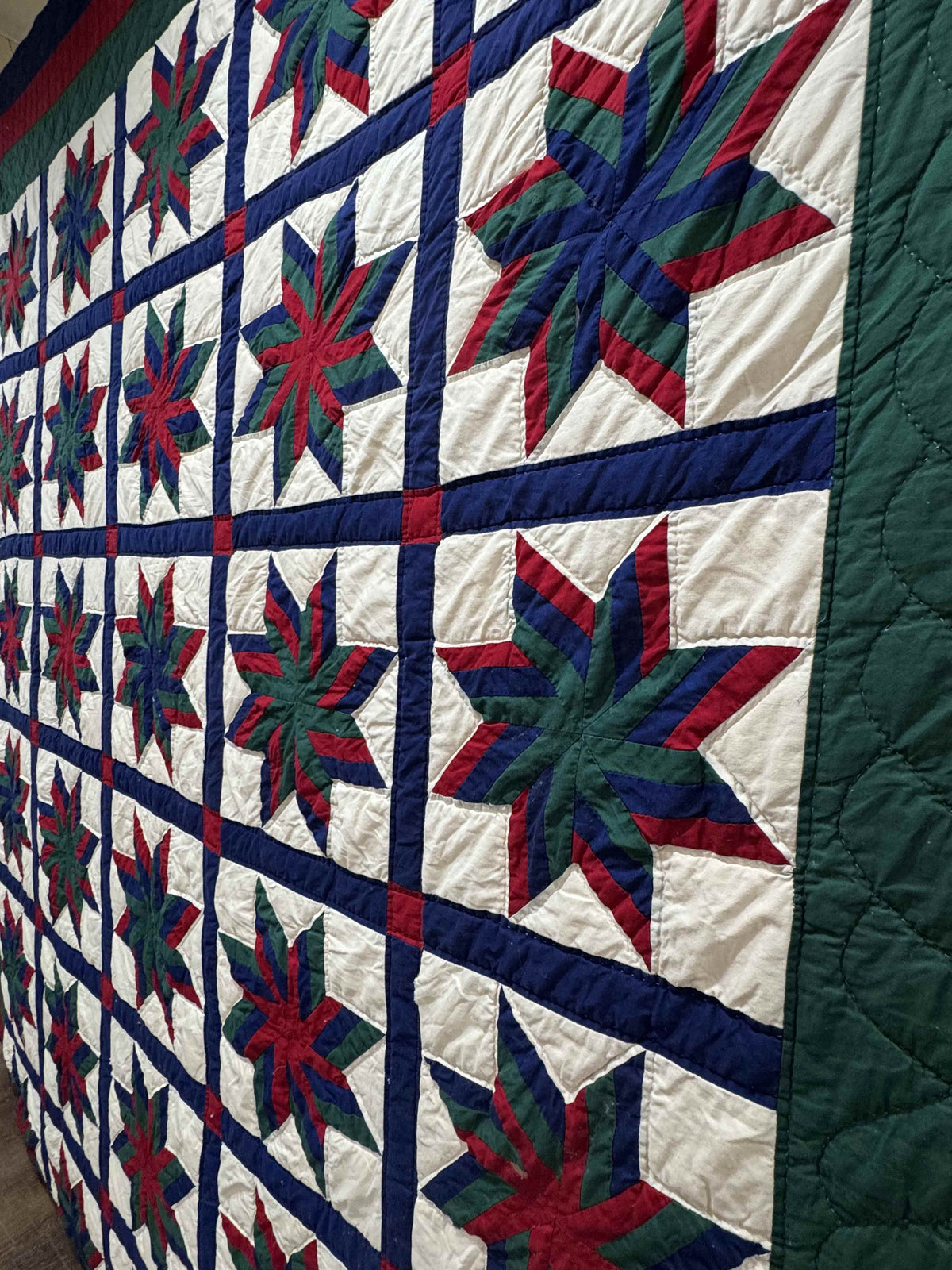 Vintage Quilt Arch Company Stars of Strips
