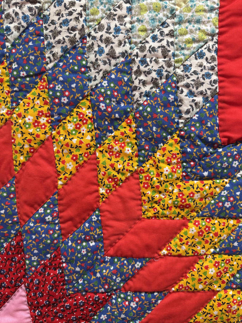 Vintage Quilt Red Lonestar