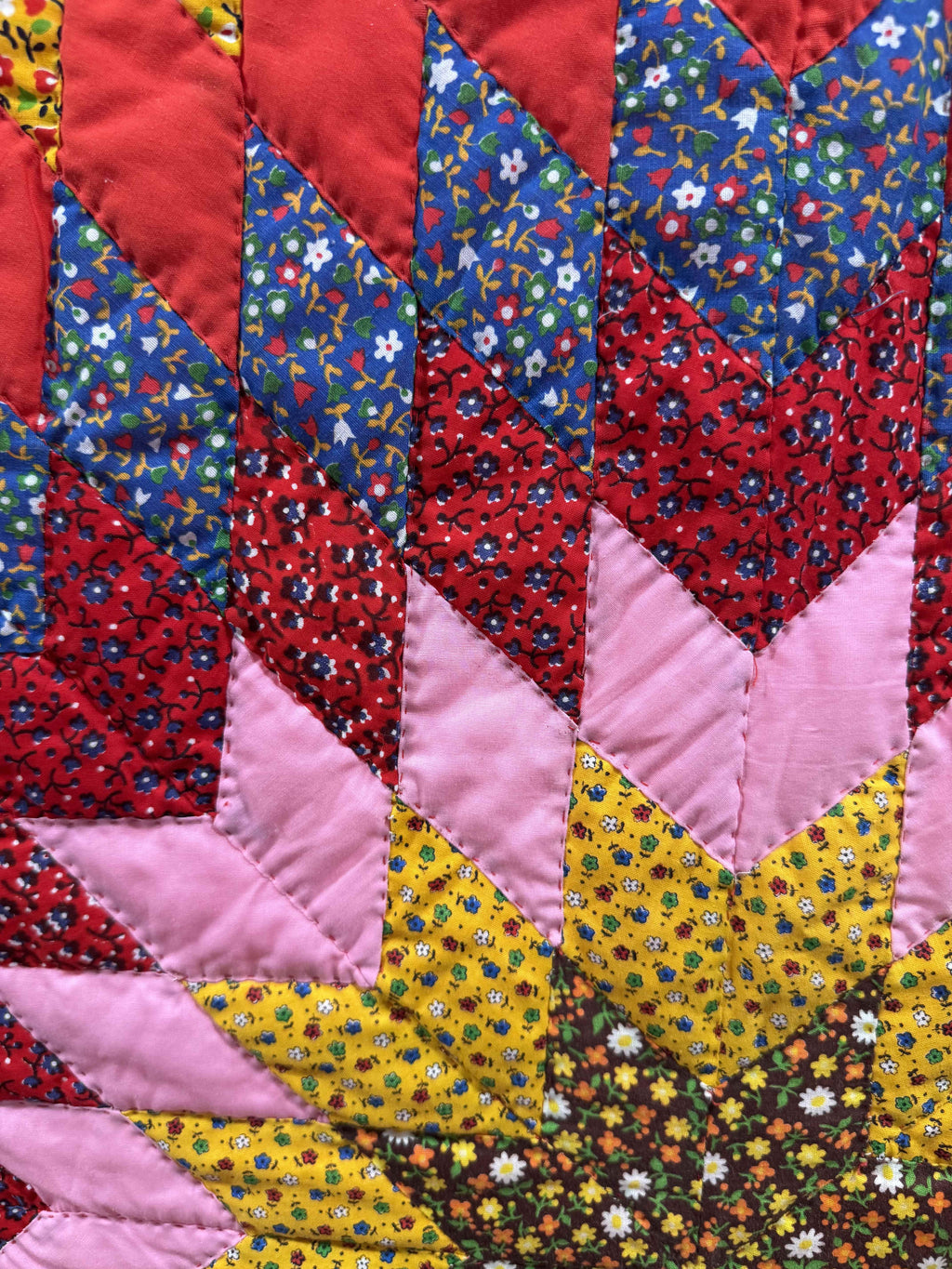 Vintage Quilt Red Lonestar