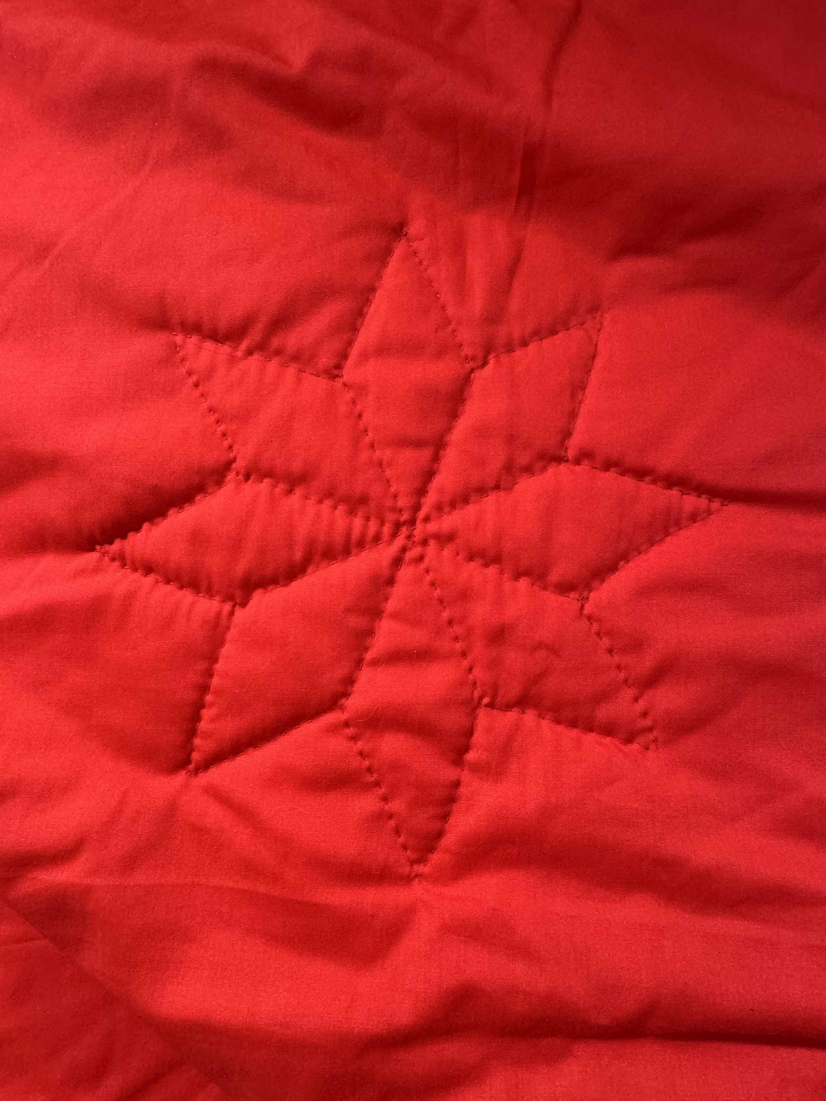 Vintage Quilt Red Lonestar