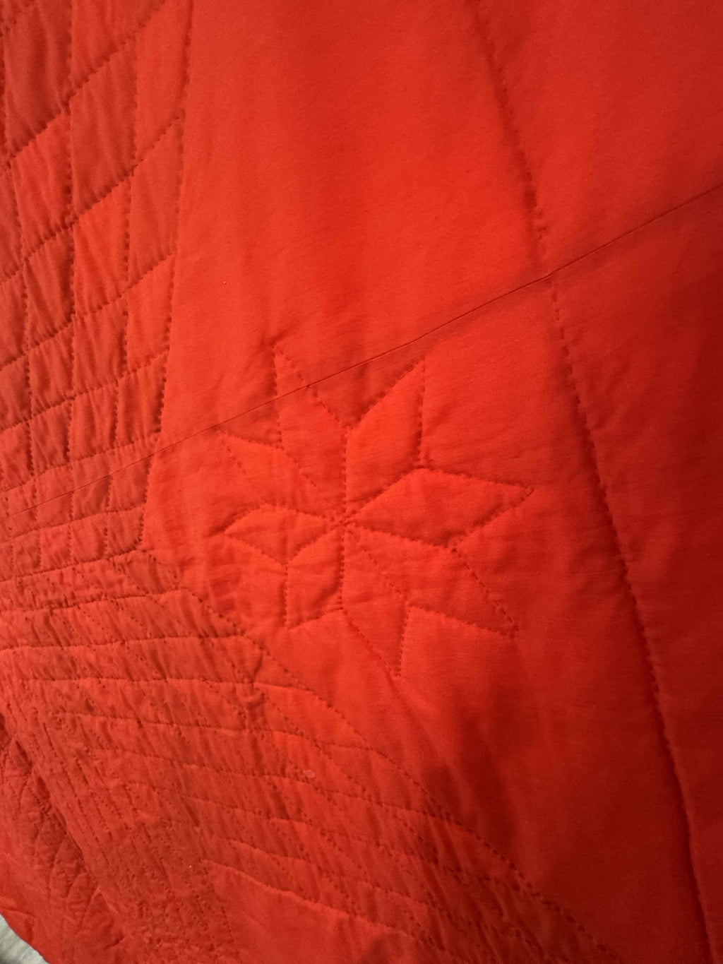Vintage Quilt Red Lonestar