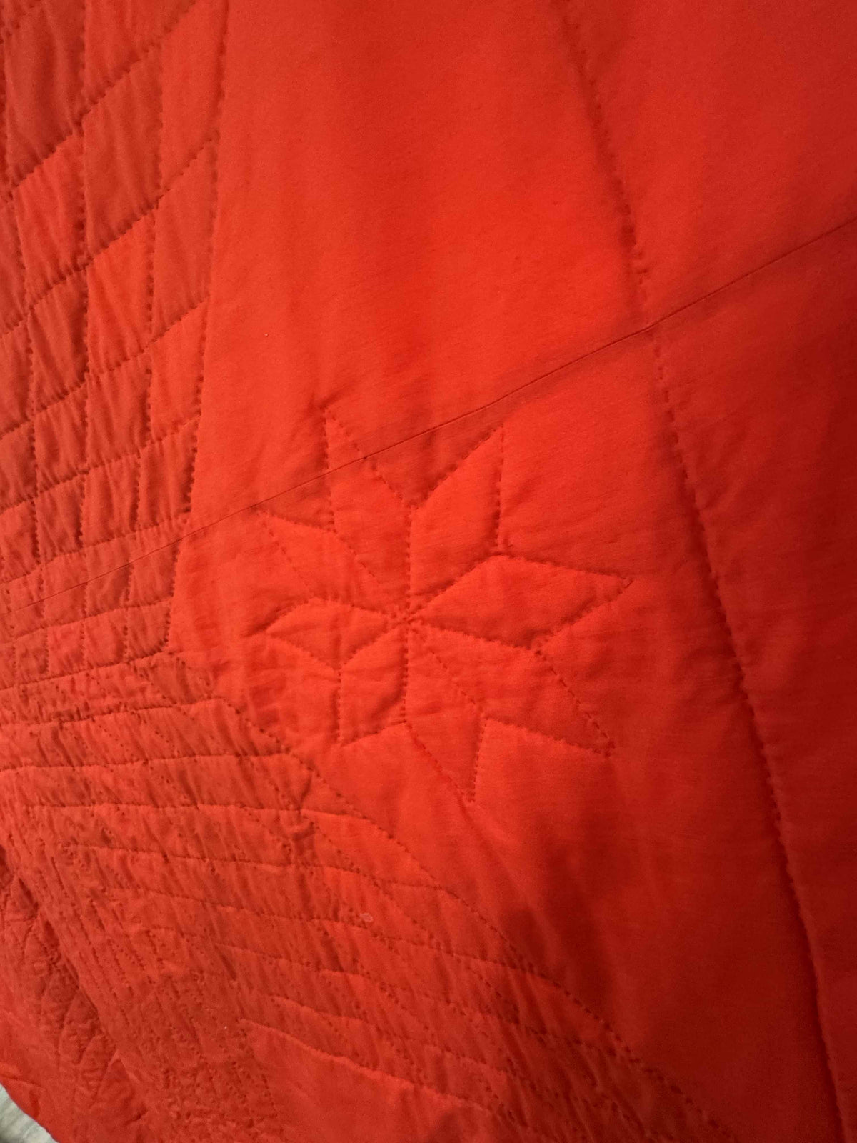 Vintage Quilt Red Lonestar