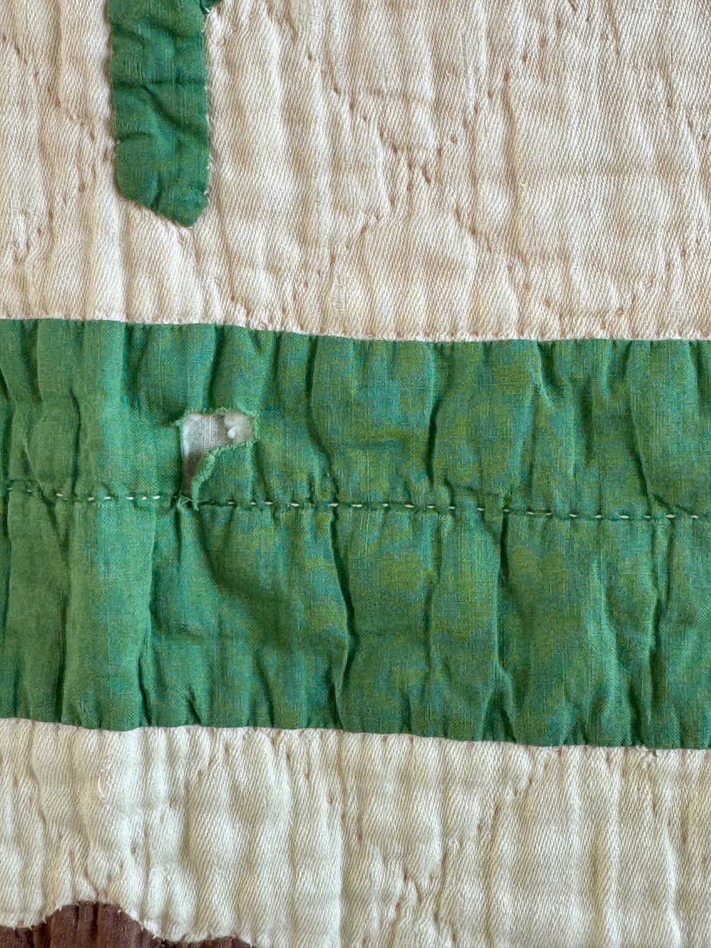 **SOLD** Vintage Cutter Quilt Tulip Applique ** SOLD**