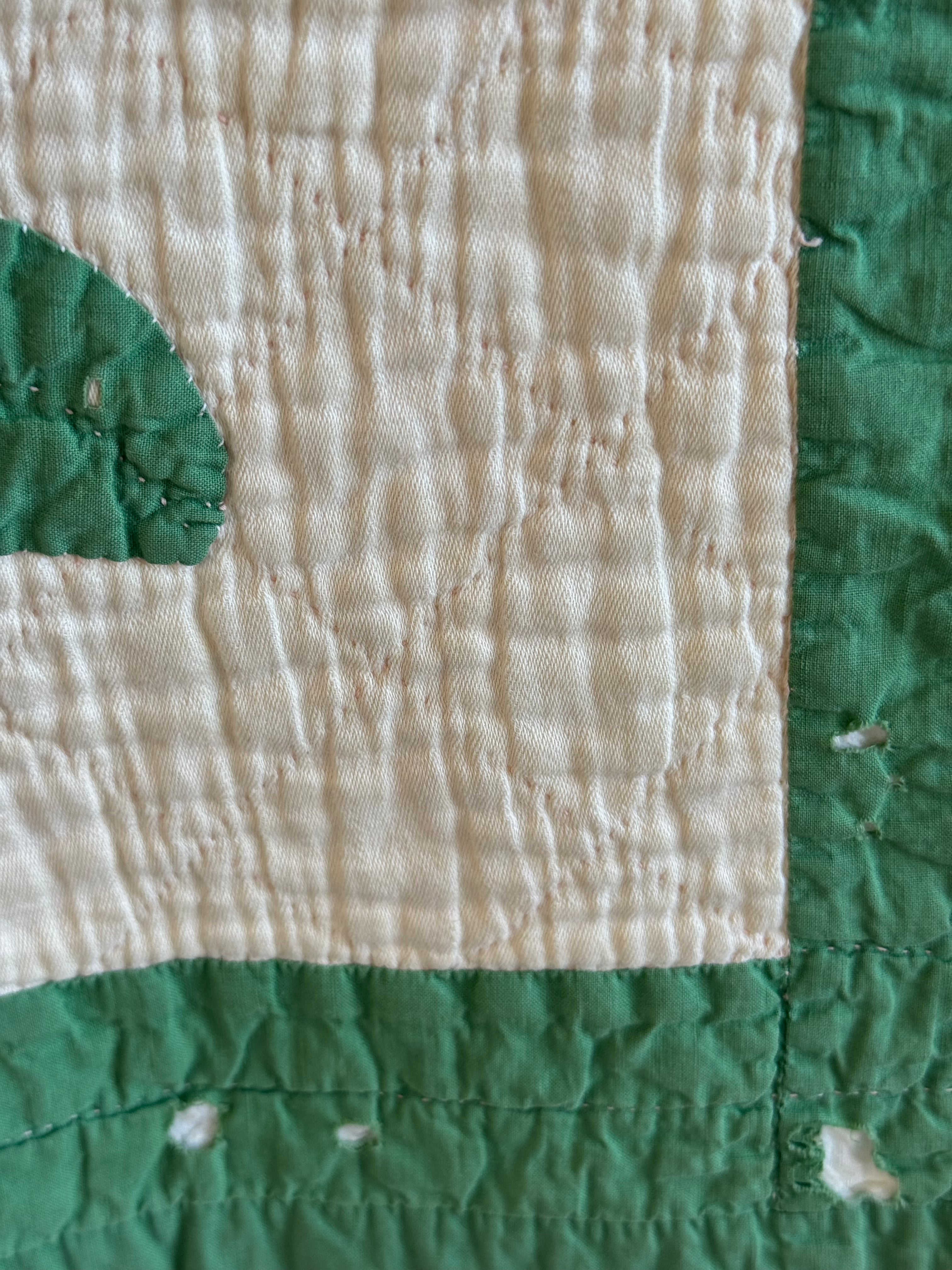 **SOLD** Vintage Cutter Quilt Tulip Applique ** SOLD**