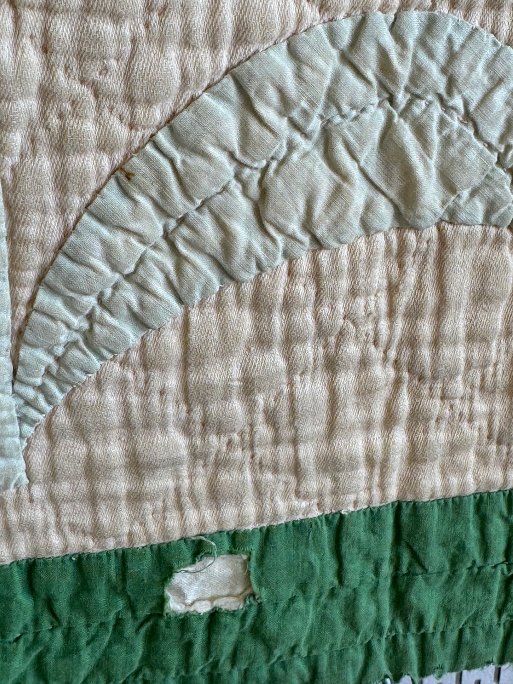 **SOLD** Vintage Cutter Quilt Tulip Applique ** SOLD**