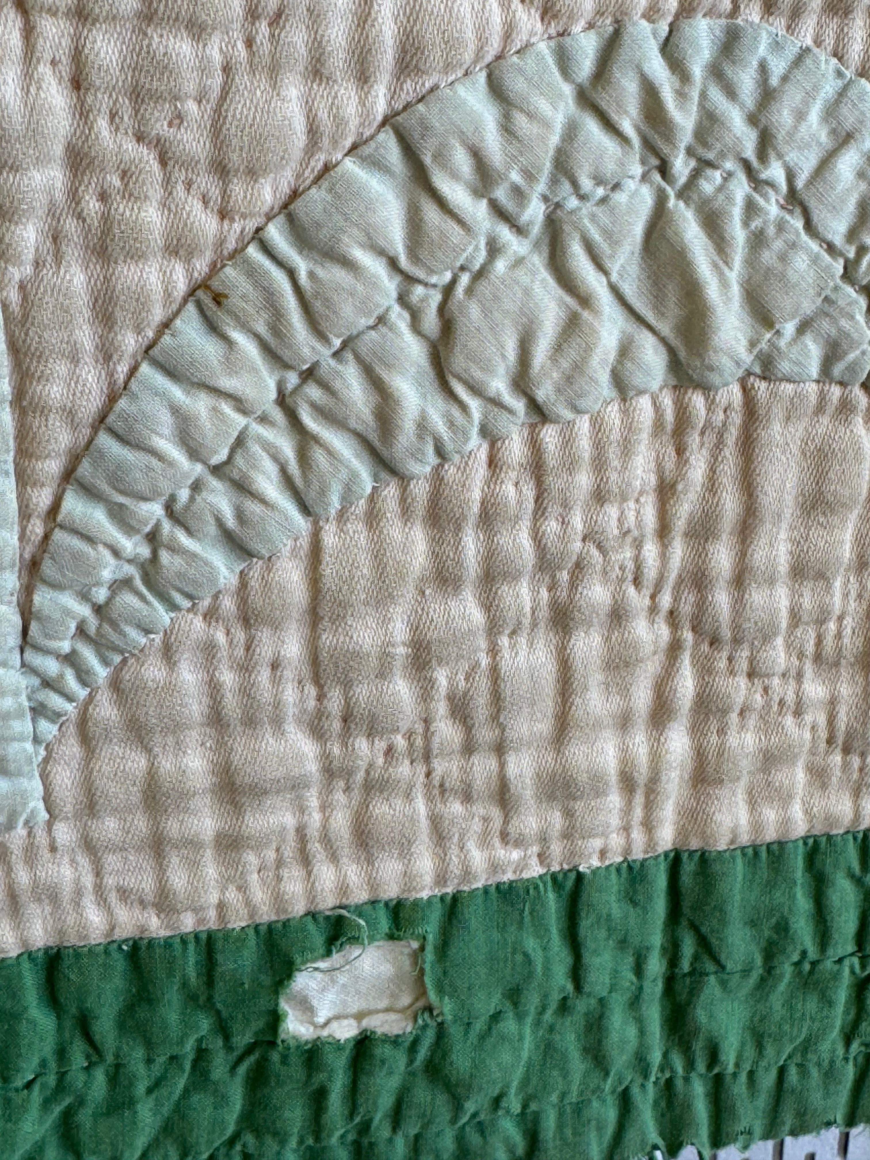 **SOLD** Vintage Cutter Quilt Tulip Applique ** SOLD**