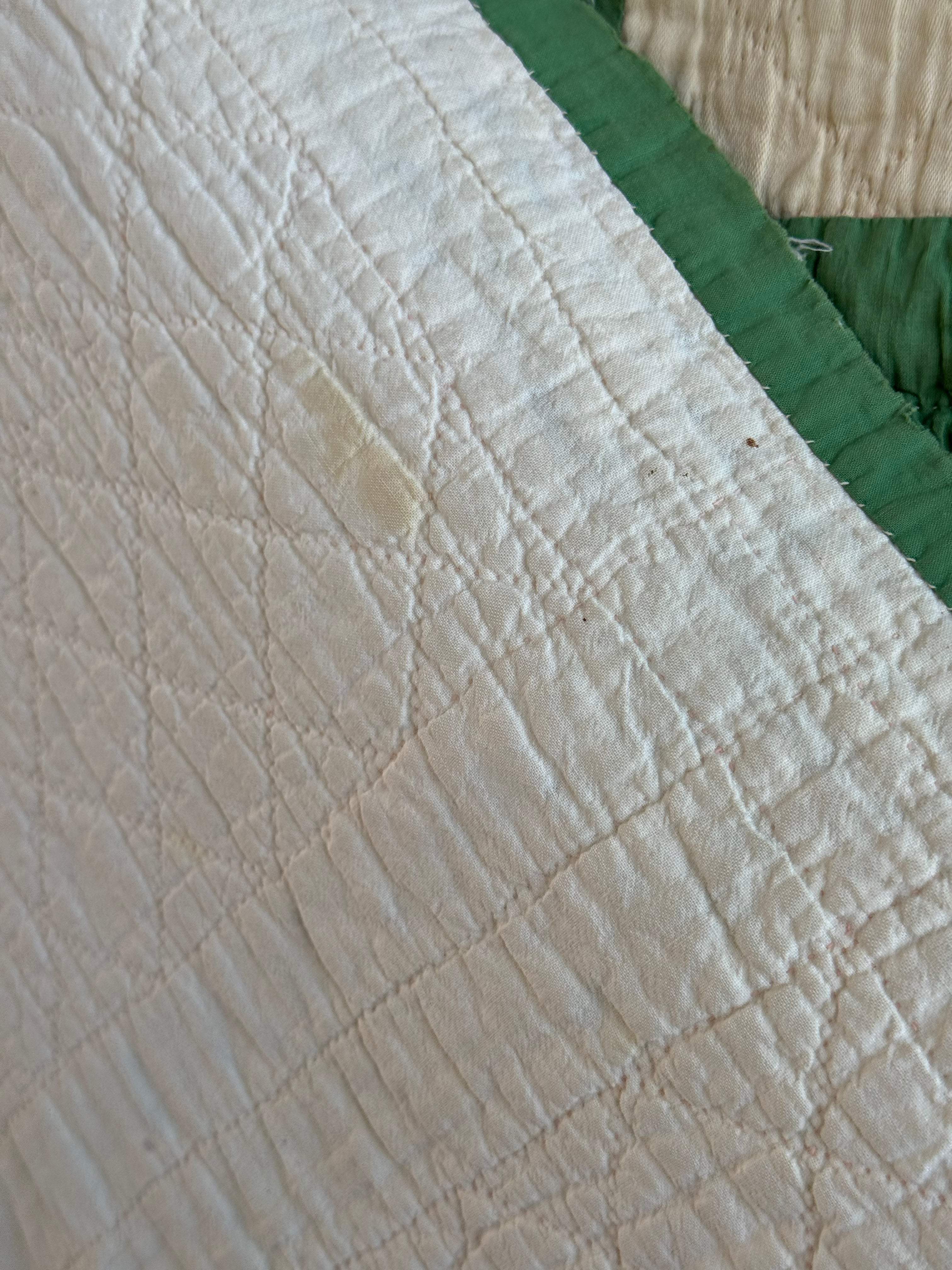 **SOLD** Vintage Cutter Quilt Tulip Applique ** SOLD**