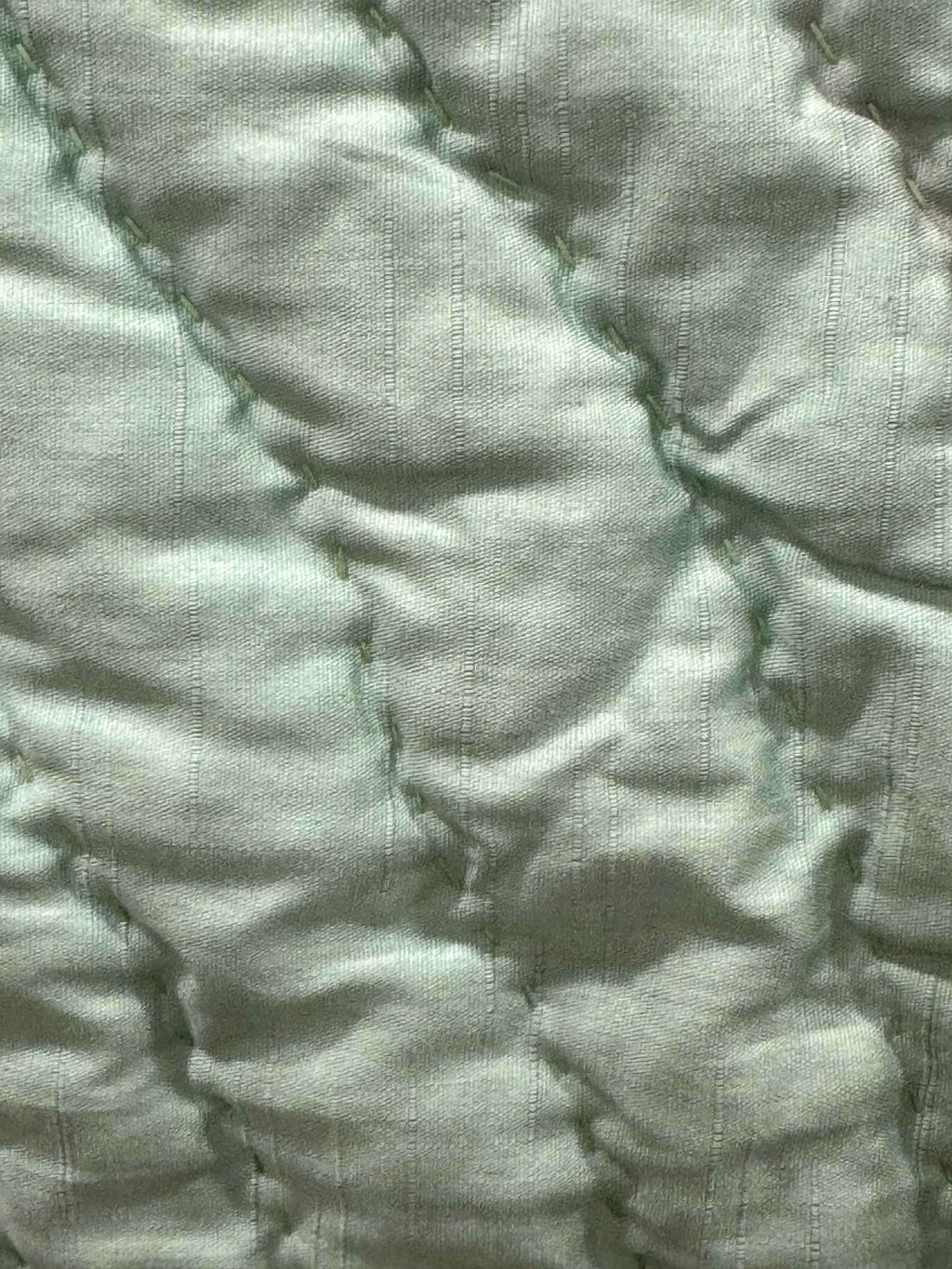 Vintage Quilt Sampler Block with Aqua Setting