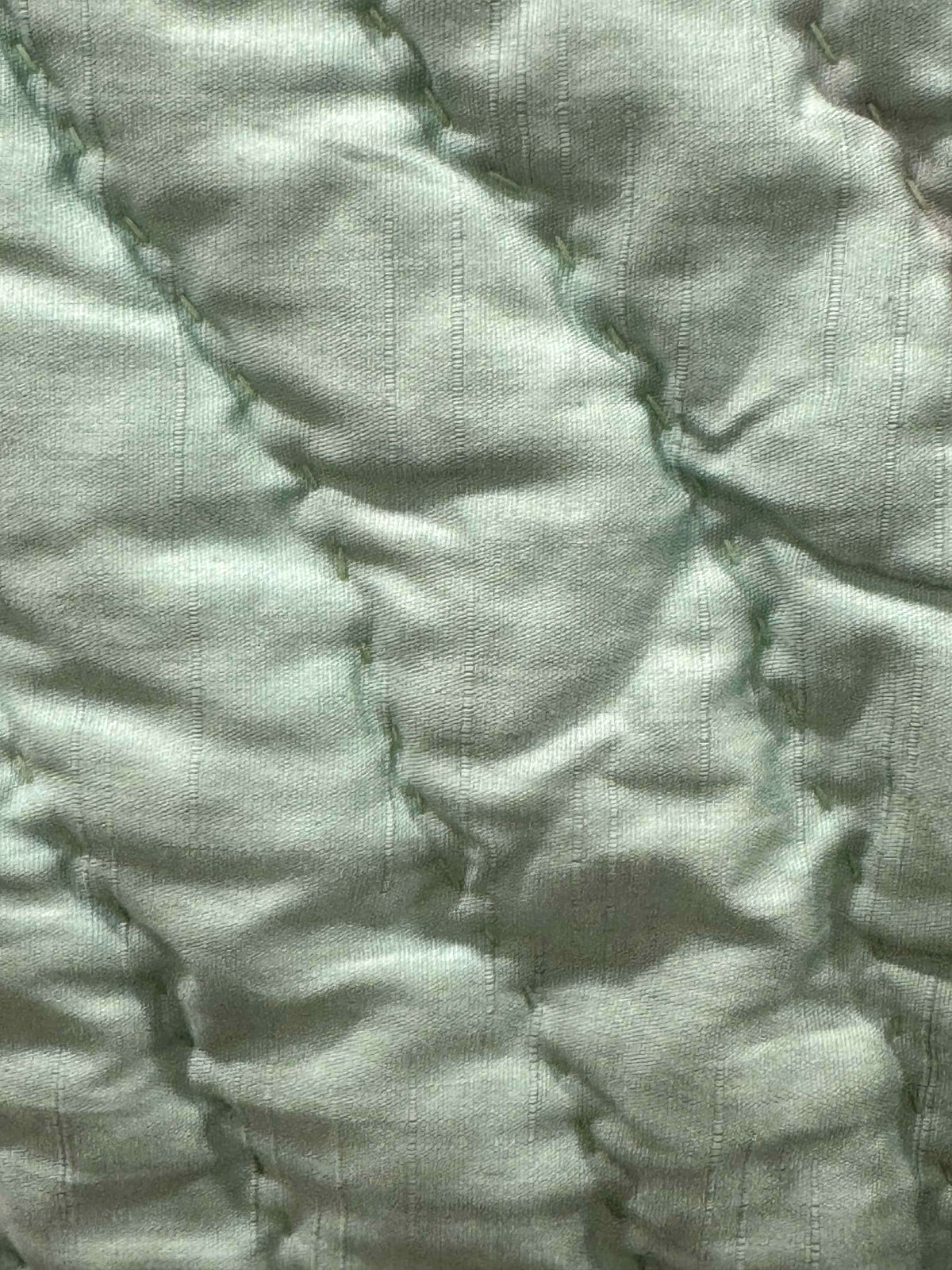 Vintage Quilt Sampler Block with Aqua Setting