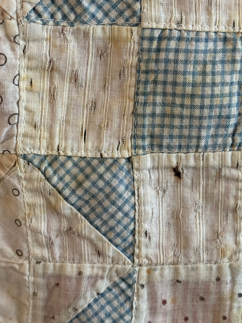 **SOLD** Vintage Quilt Pinwheel Variation  **SOLD**