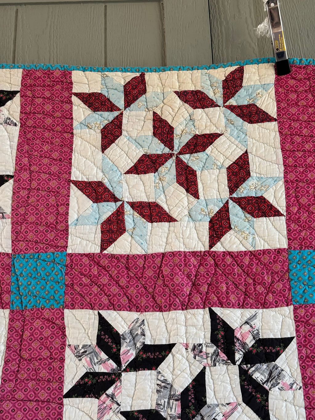 Vintage Quilt Friendship Star Variation