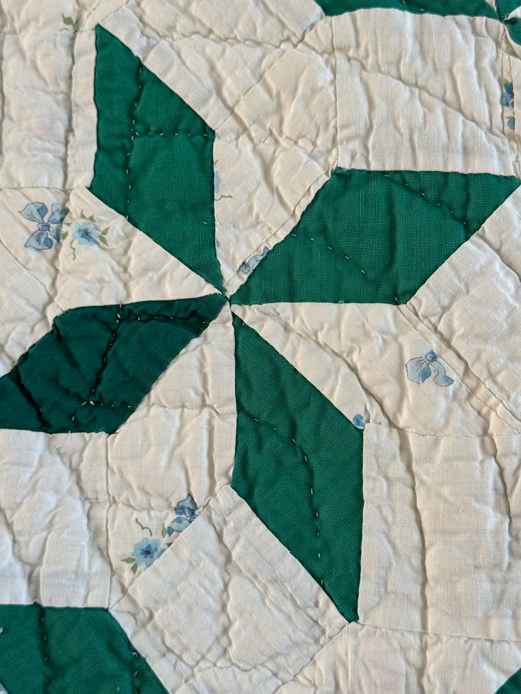 Vintage Quilt Friendship Star Variation