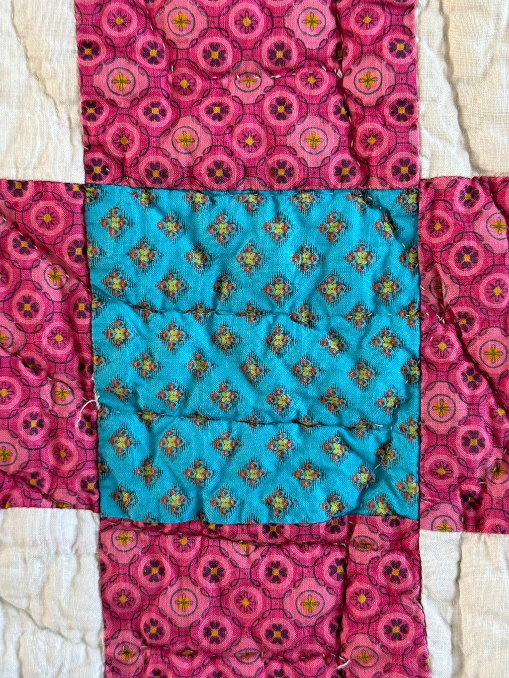Vintage Quilt Friendship Star Variation