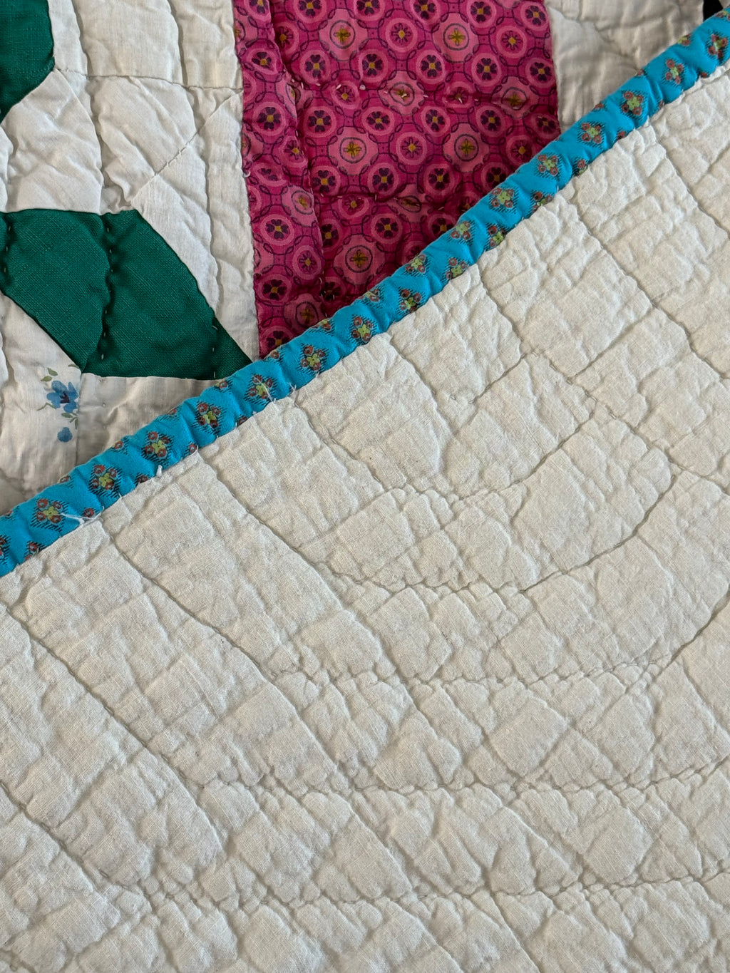 Vintage Quilt Friendship Star Variation