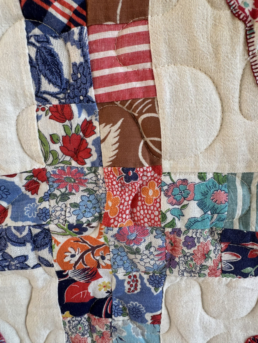 **SOLD** Vintage Quilt Feed Sack Butterfly ** SOLD**