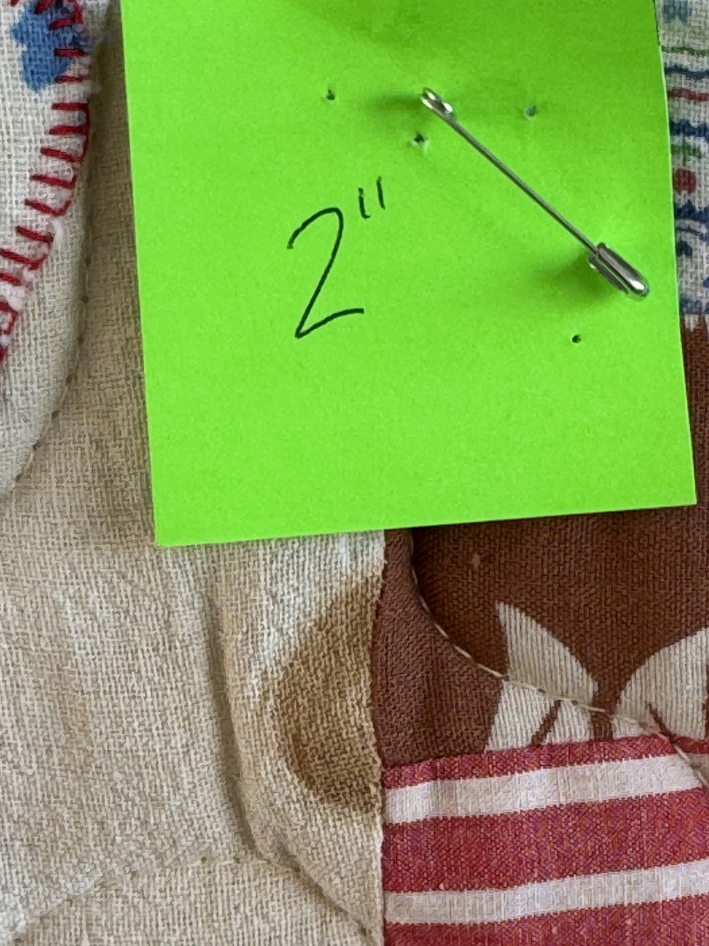 **SOLD** Vintage Quilt Feed Sack Butterfly ** SOLD**