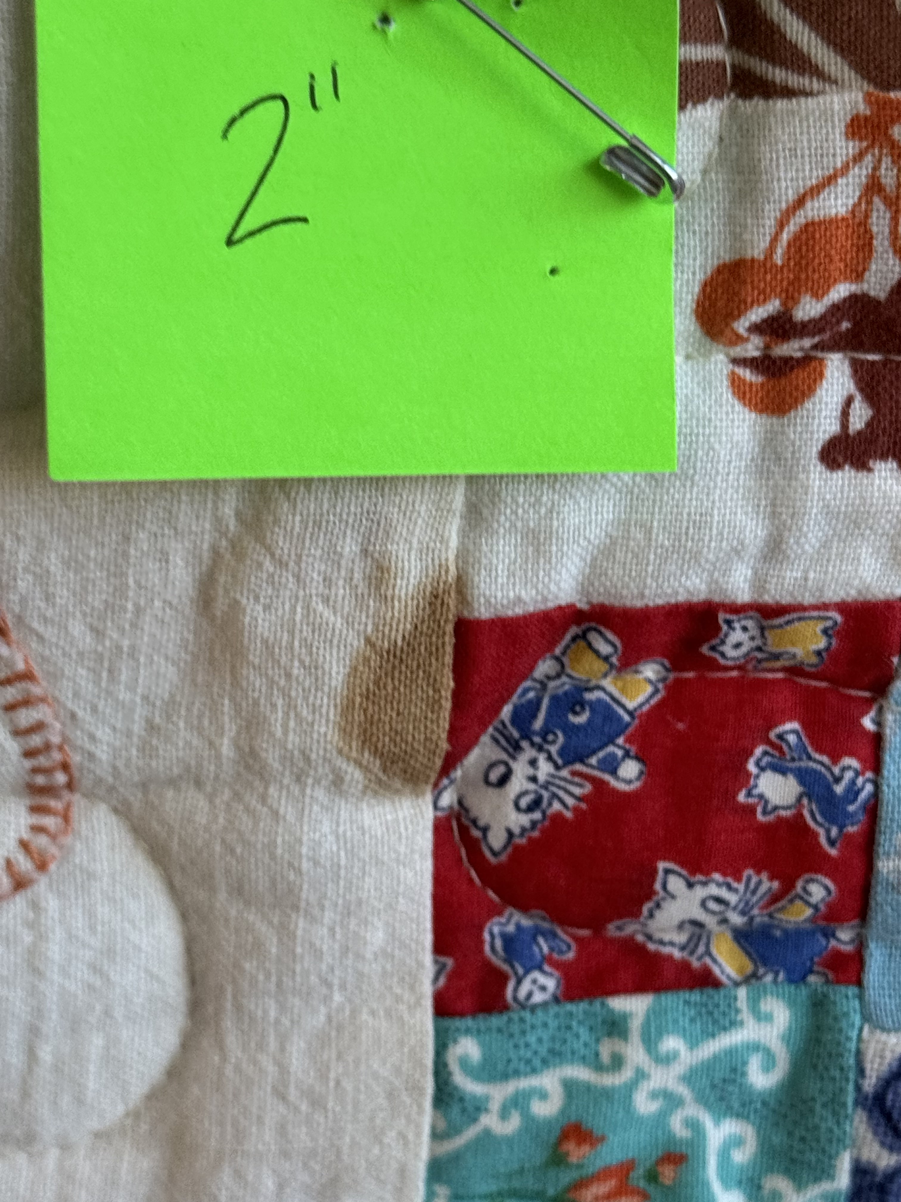 **SOLD** Vintage Quilt Feed Sack Butterfly ** SOLD**