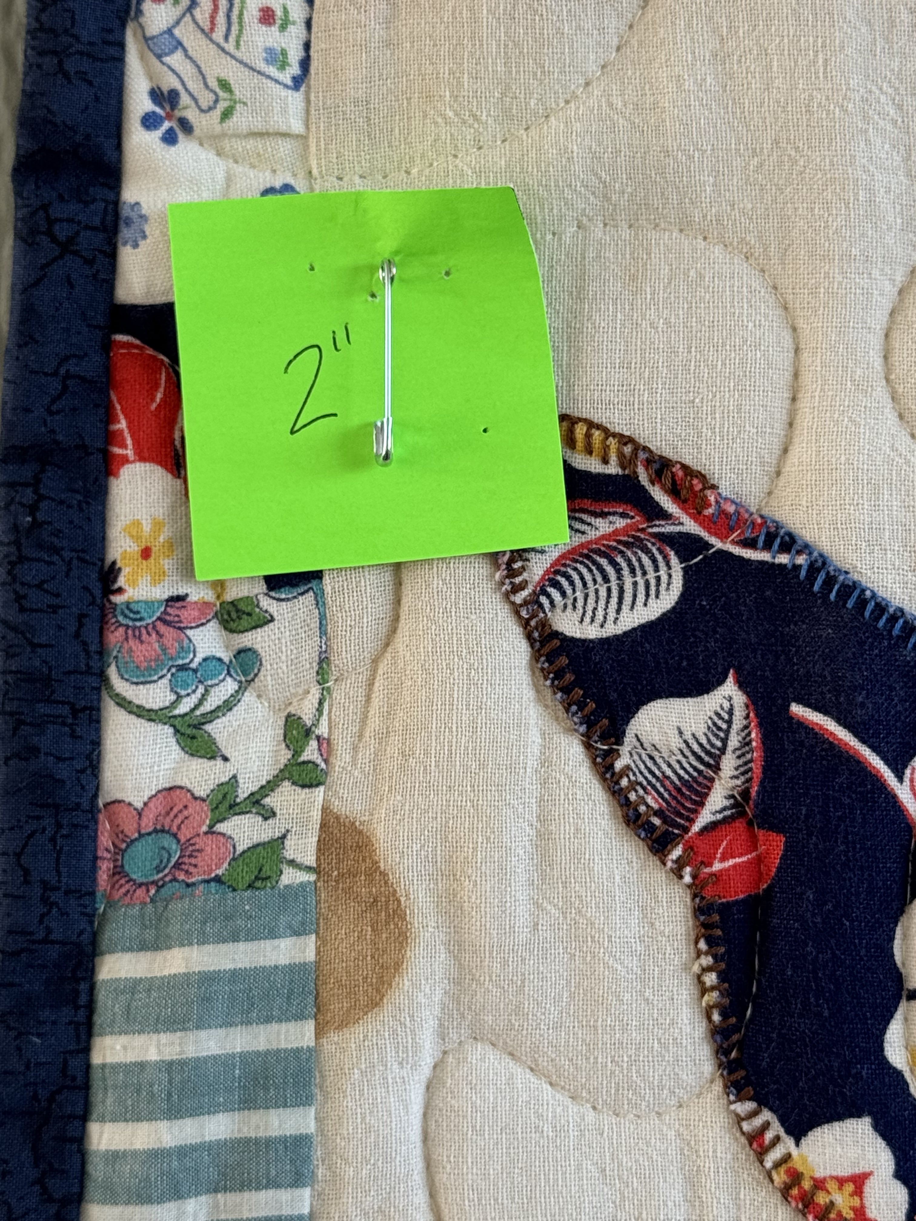 **SOLD** Vintage Quilt Feed Sack Butterfly ** SOLD**