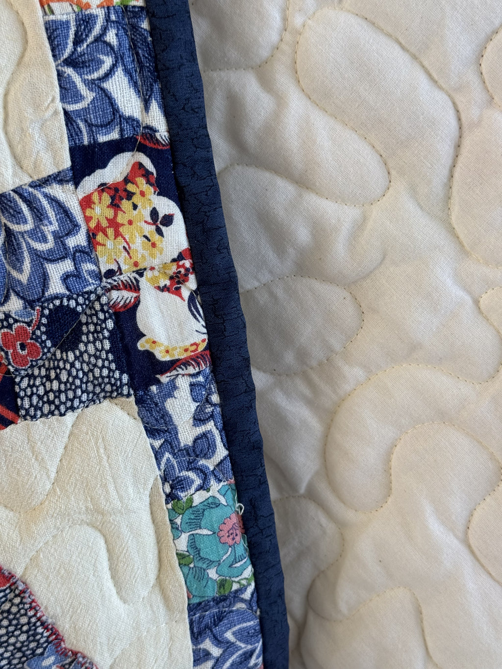 **SOLD** Vintage Quilt Feed Sack Butterfly ** SOLD**