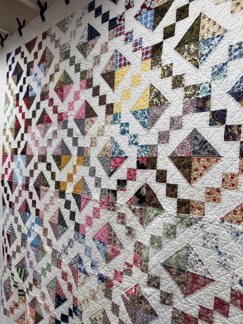 **SOLD Vintage Quilt Scrappy Jewel Box  SOLD**