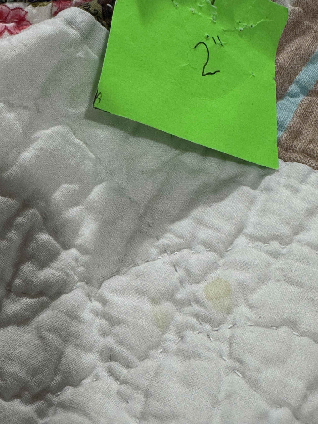 **SOLD Vintage Quilt Scrappy Jewel Box  SOLD**