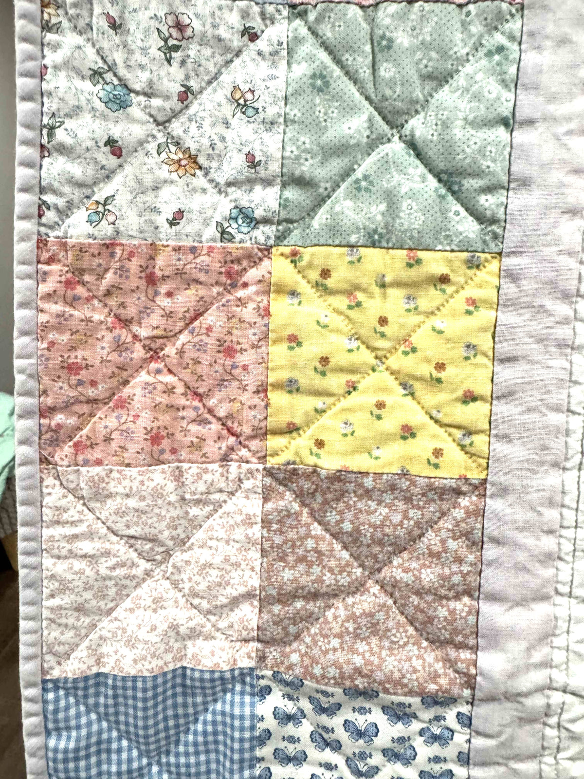 Vintage Quilt Child's Bunny Quilt