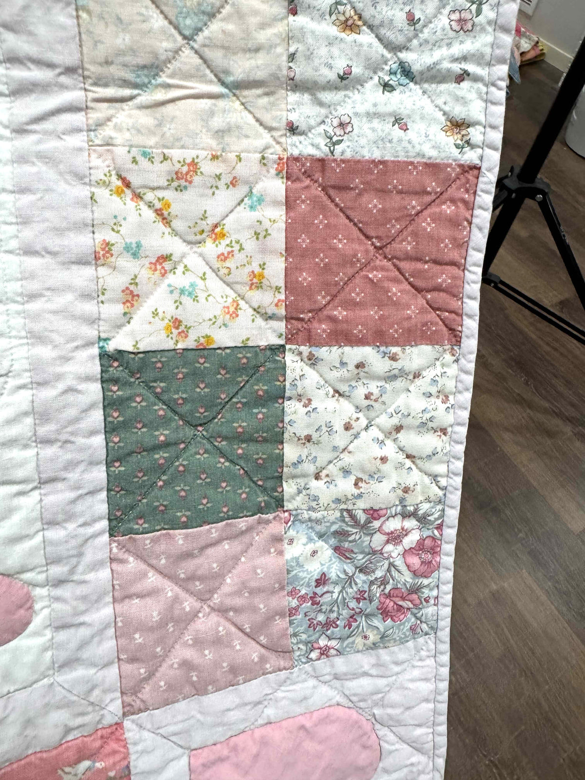 Vintage Quilt Child's Bunny Quilt