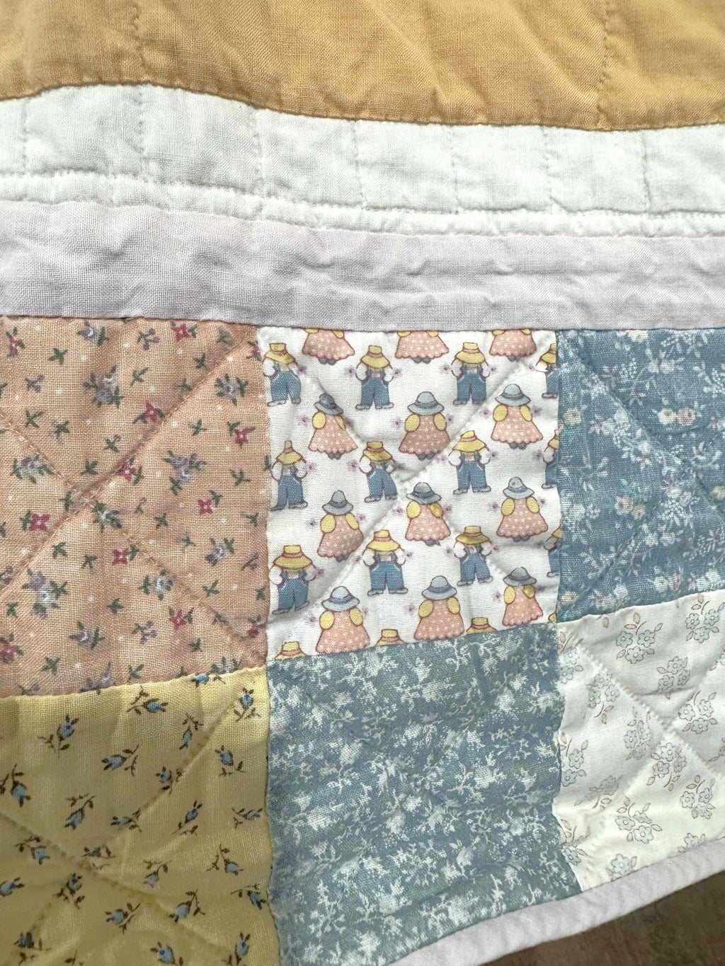 Vintage Quilt Child's Bunny Quilt