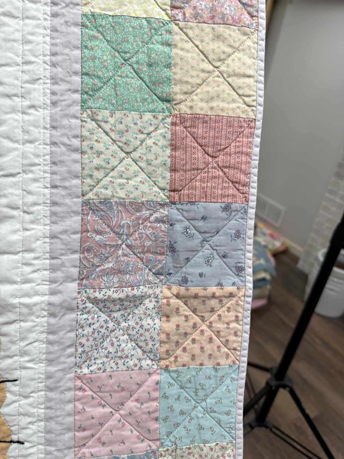 Vintage Quilt Child's Bunny Quilt