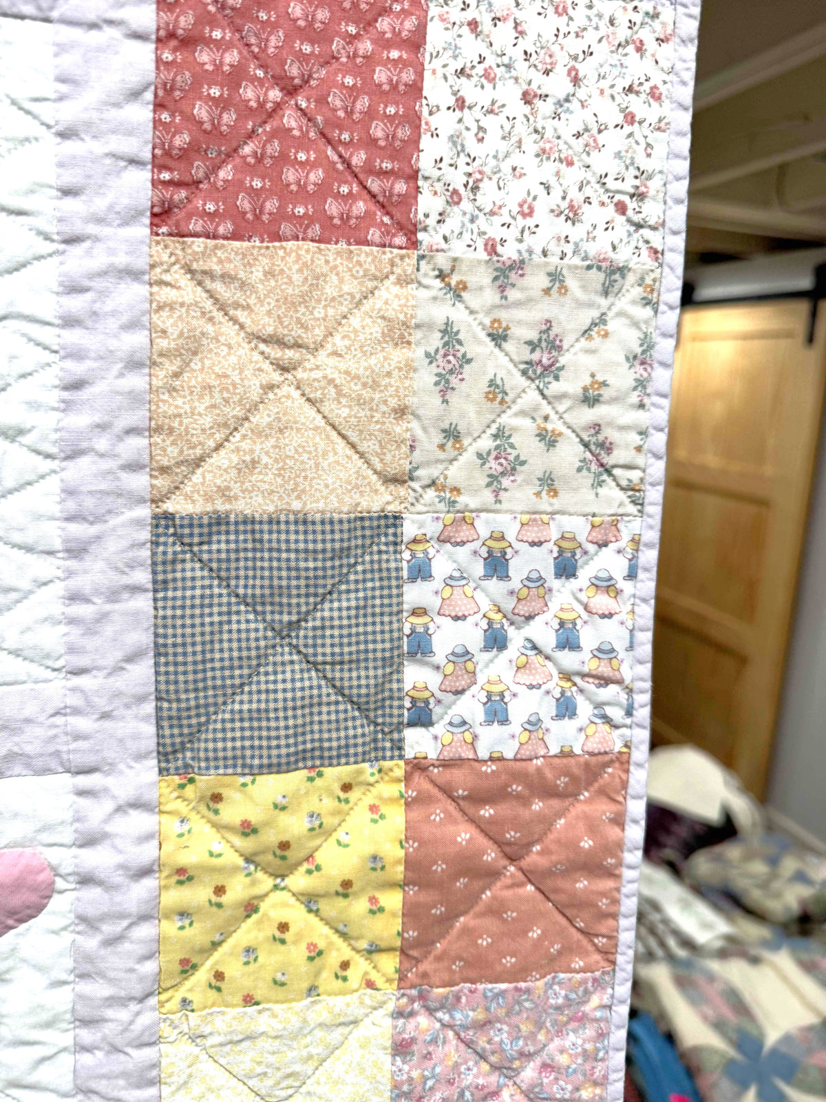 Vintage Quilt Child's Bunny Quilt