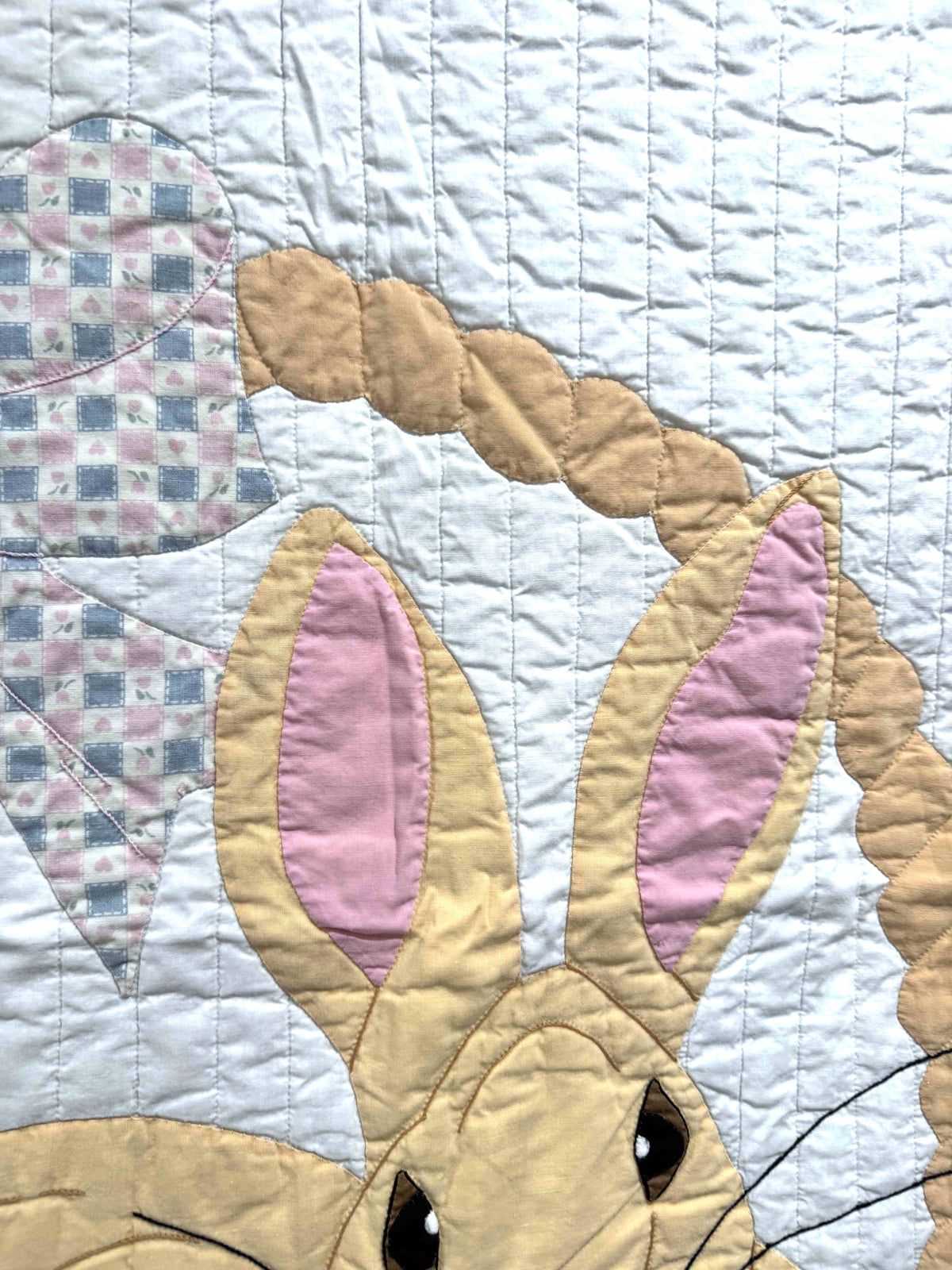 Vintage Quilt Child's Bunny Quilt