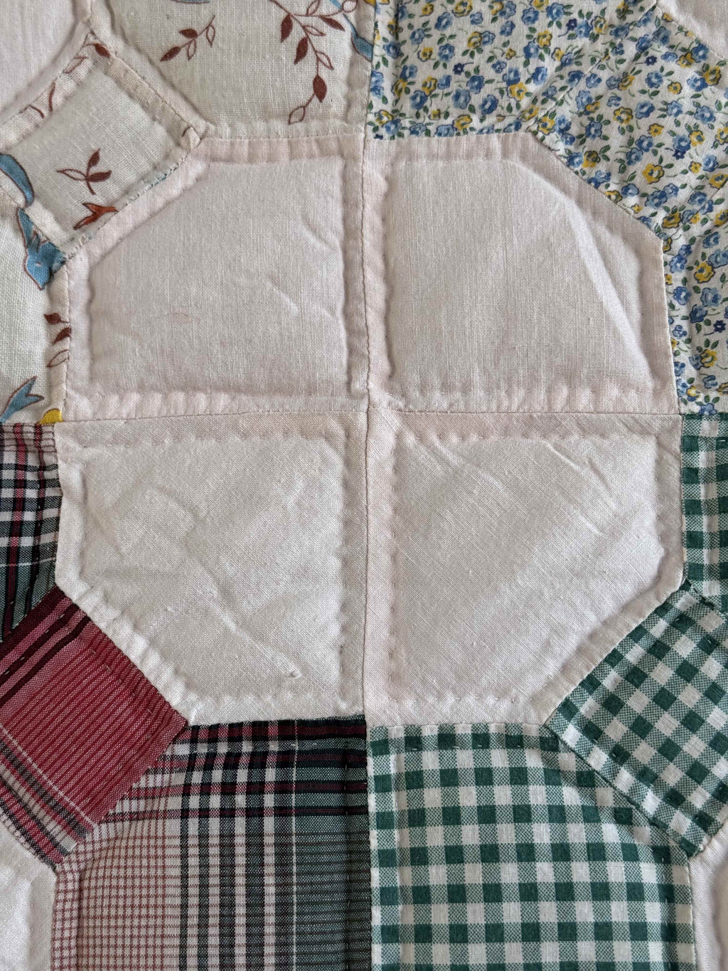 Vintage Bowtie Quilt 3D Variation Quilt
