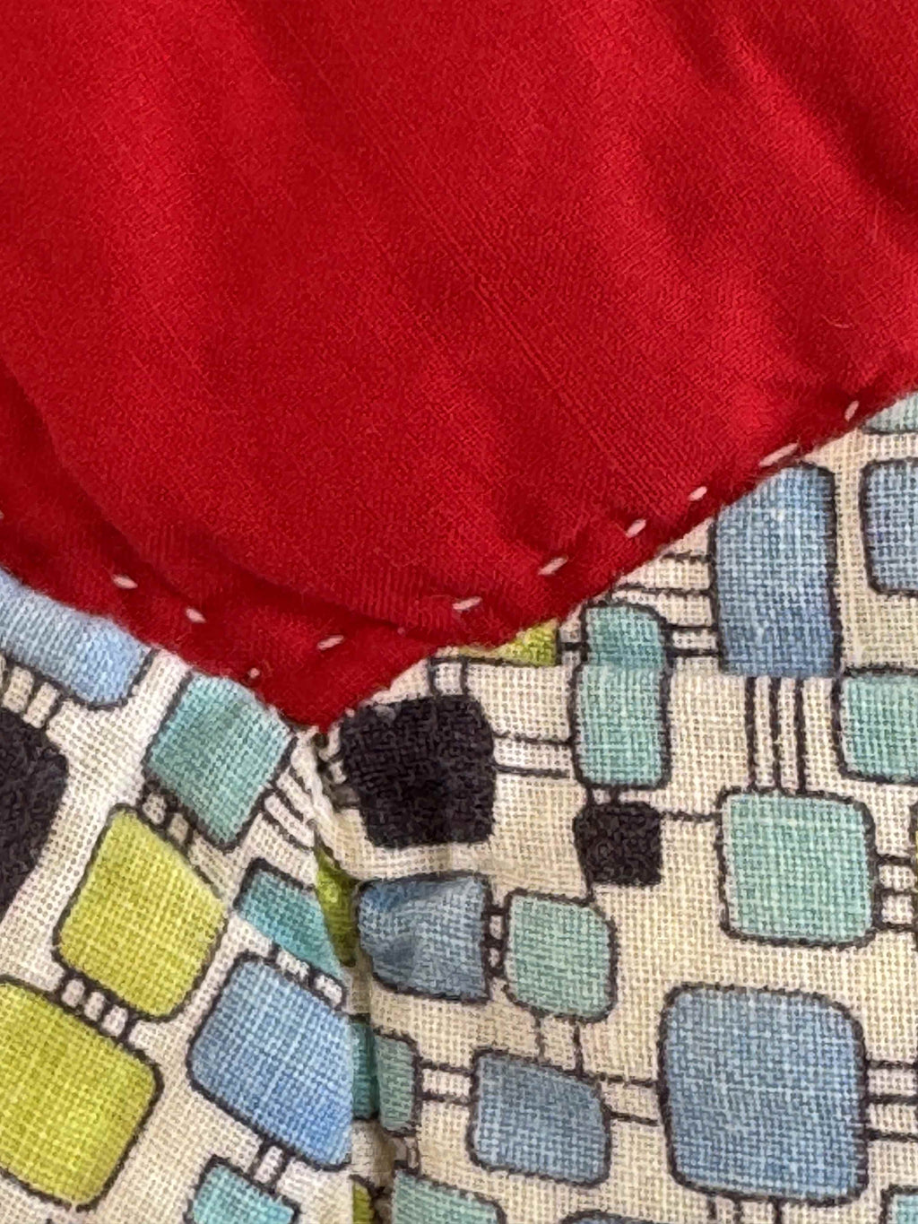 Antique Quilt Hexagonal Set on Point