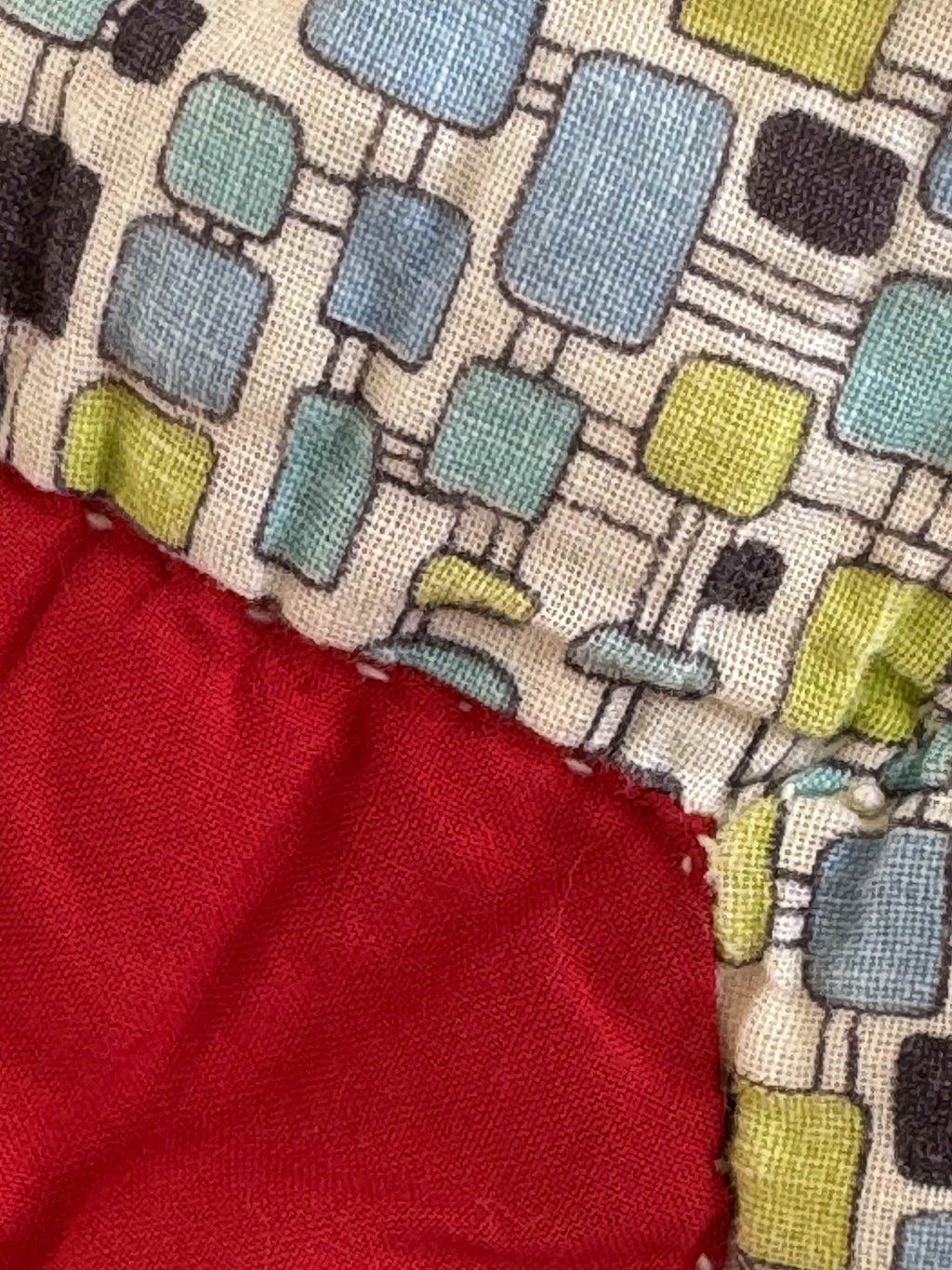 Antique Quilt Hexagonal Set on Point