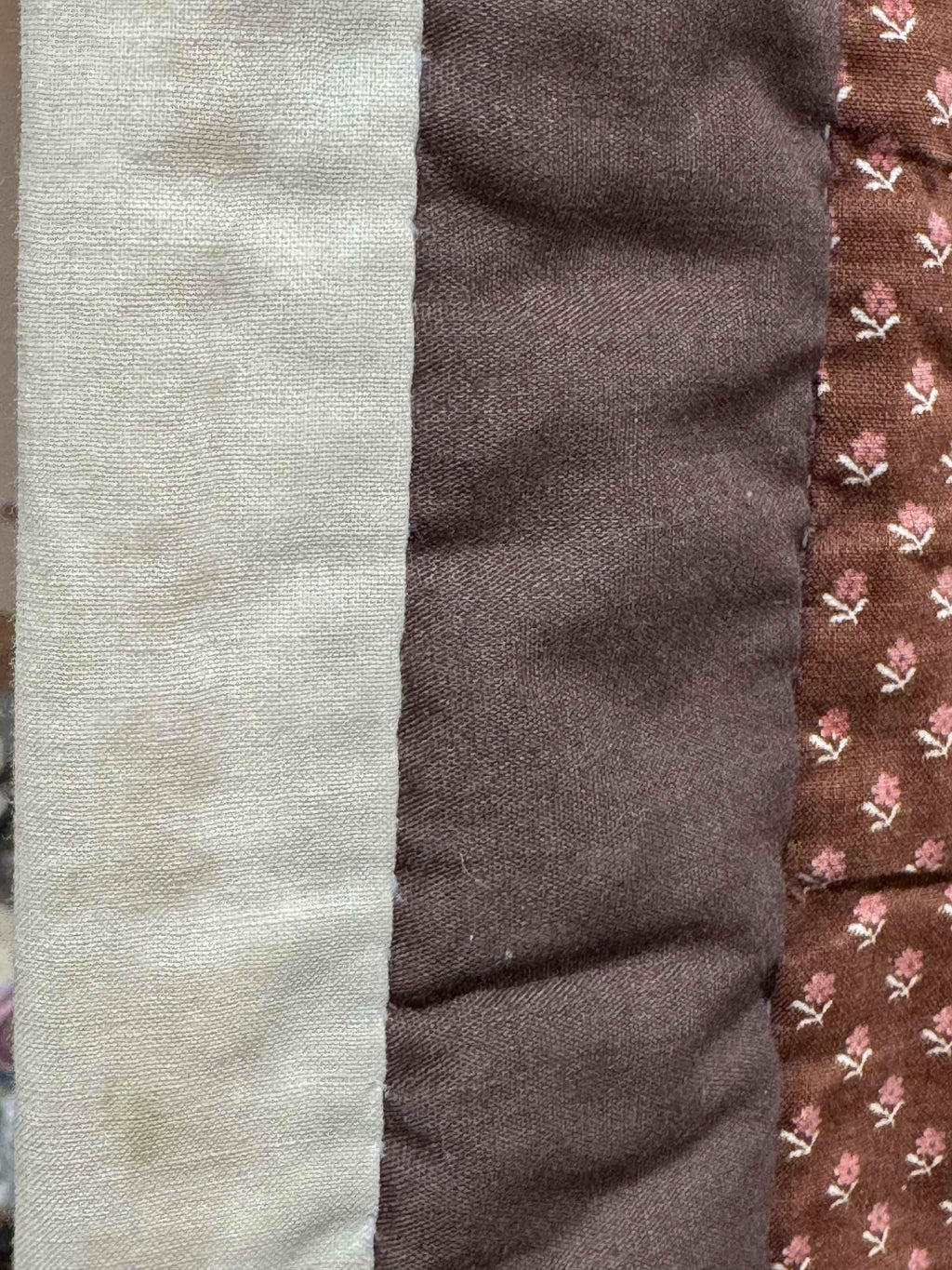 Vintage Quilt Autumn Log Cabin