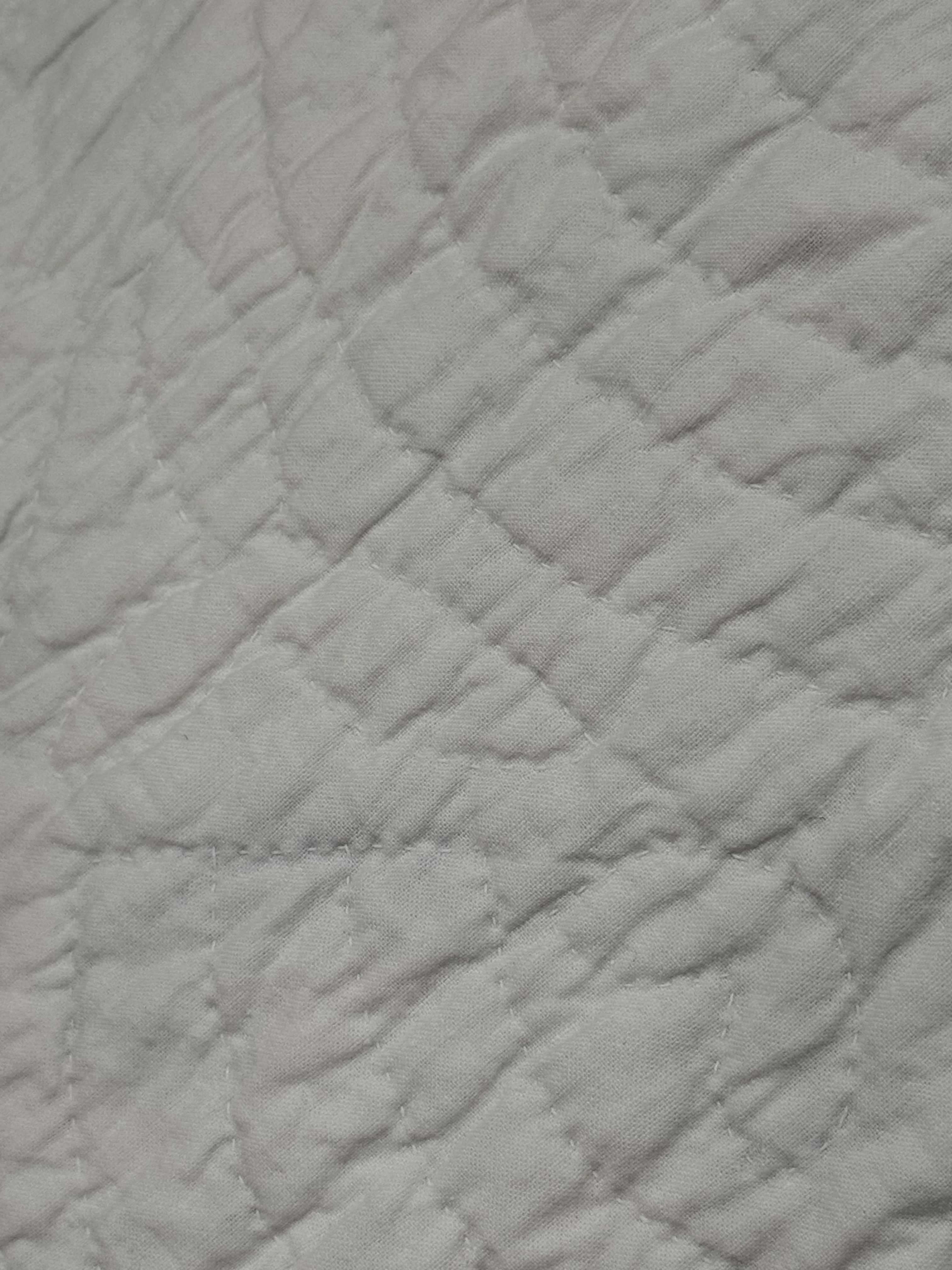 Vintage Quilt Grandmother's Fan Feed Sack